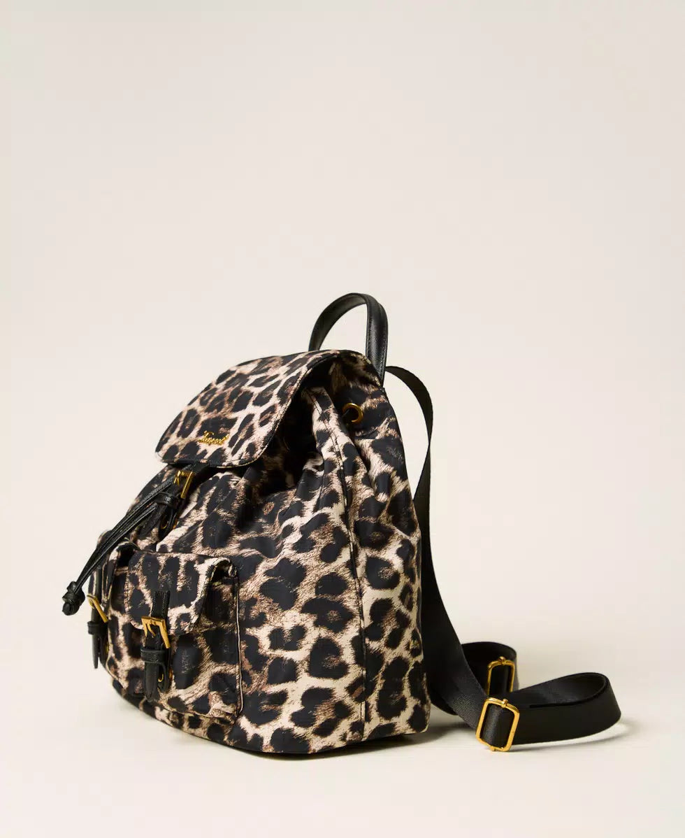 Zaino stampa animalier