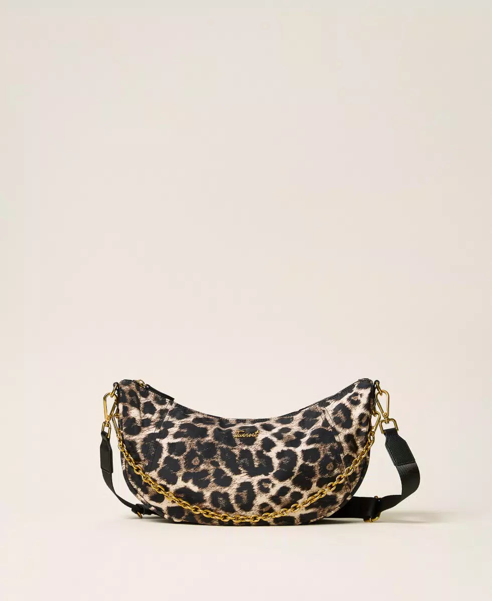 Borsa hobo stampa animalier