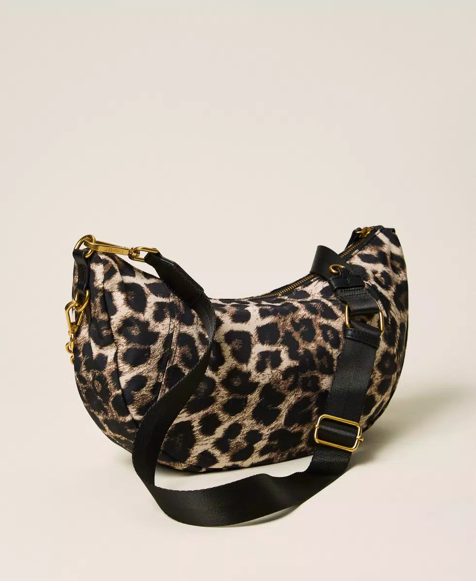 Borsa hobo stampa animalier