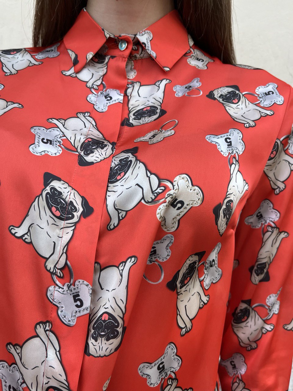 Camicia spoon fantasia dog