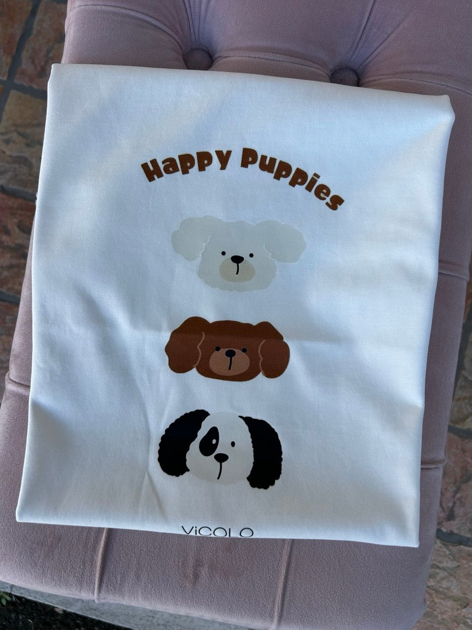 T-shirt happy puppies