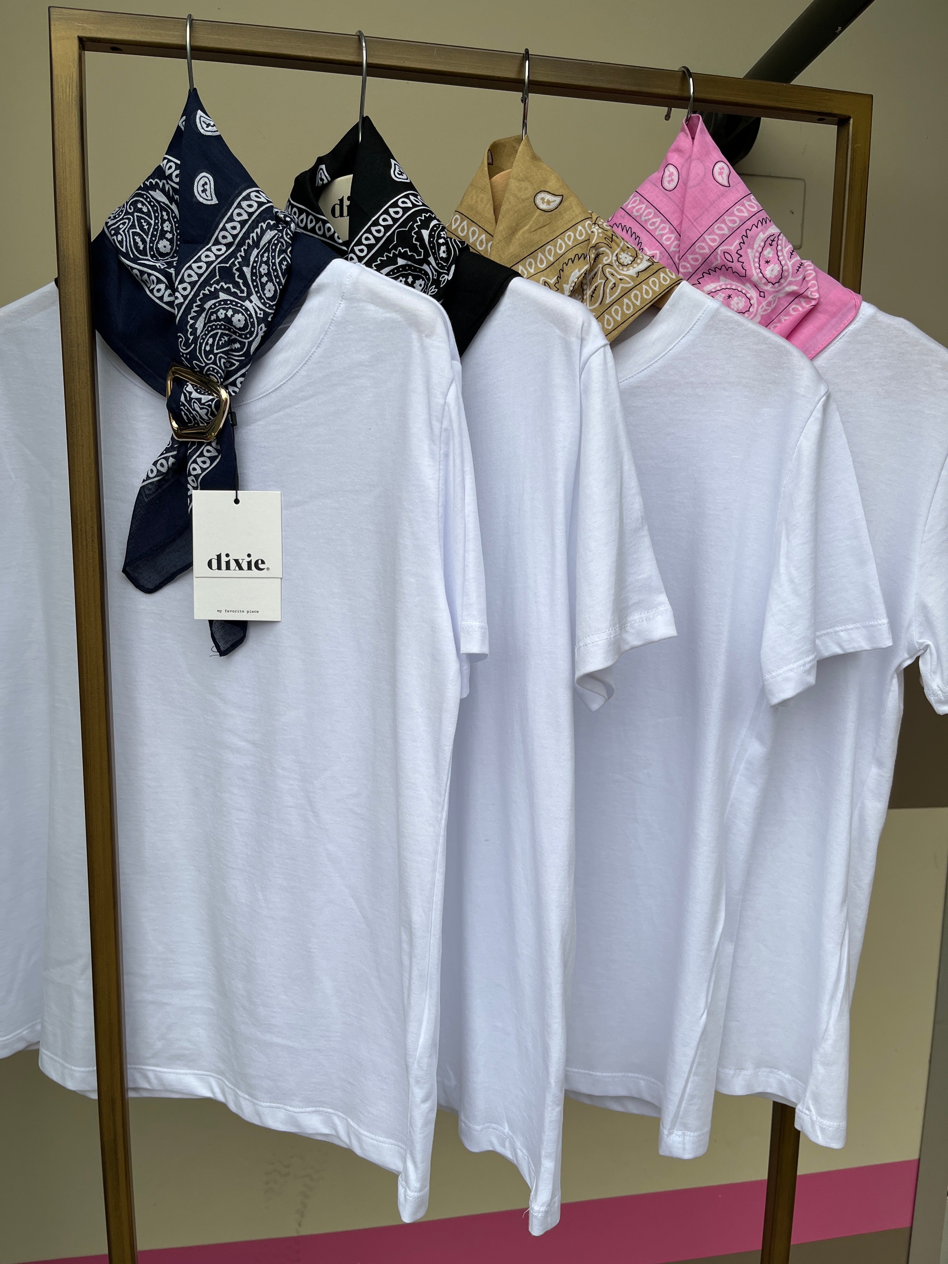 T-shirt regular con bandana