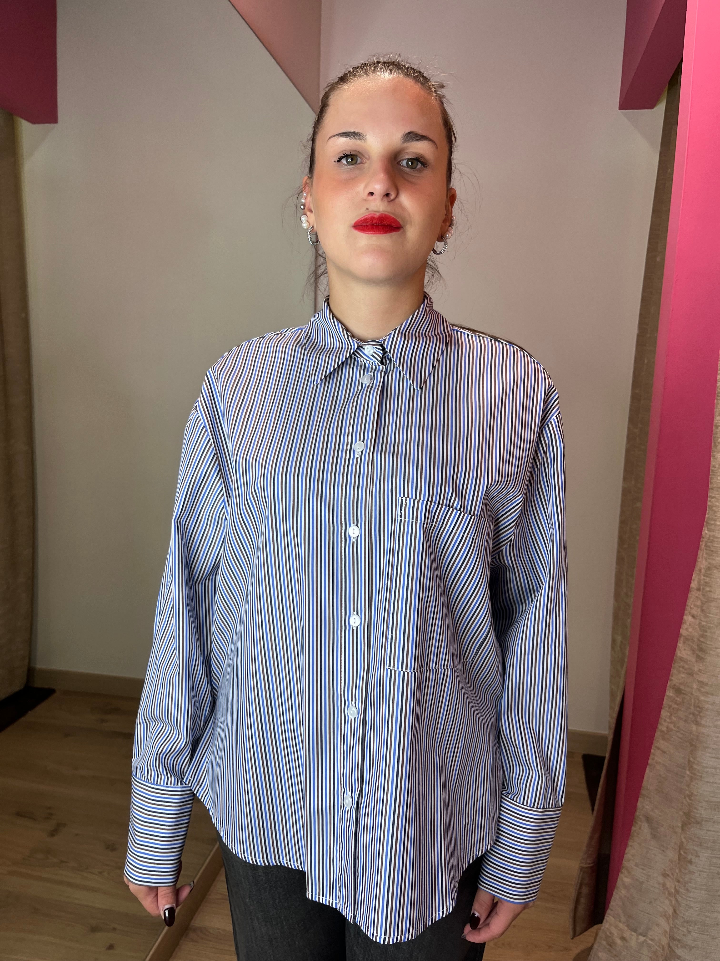 Camicia over bastoncino