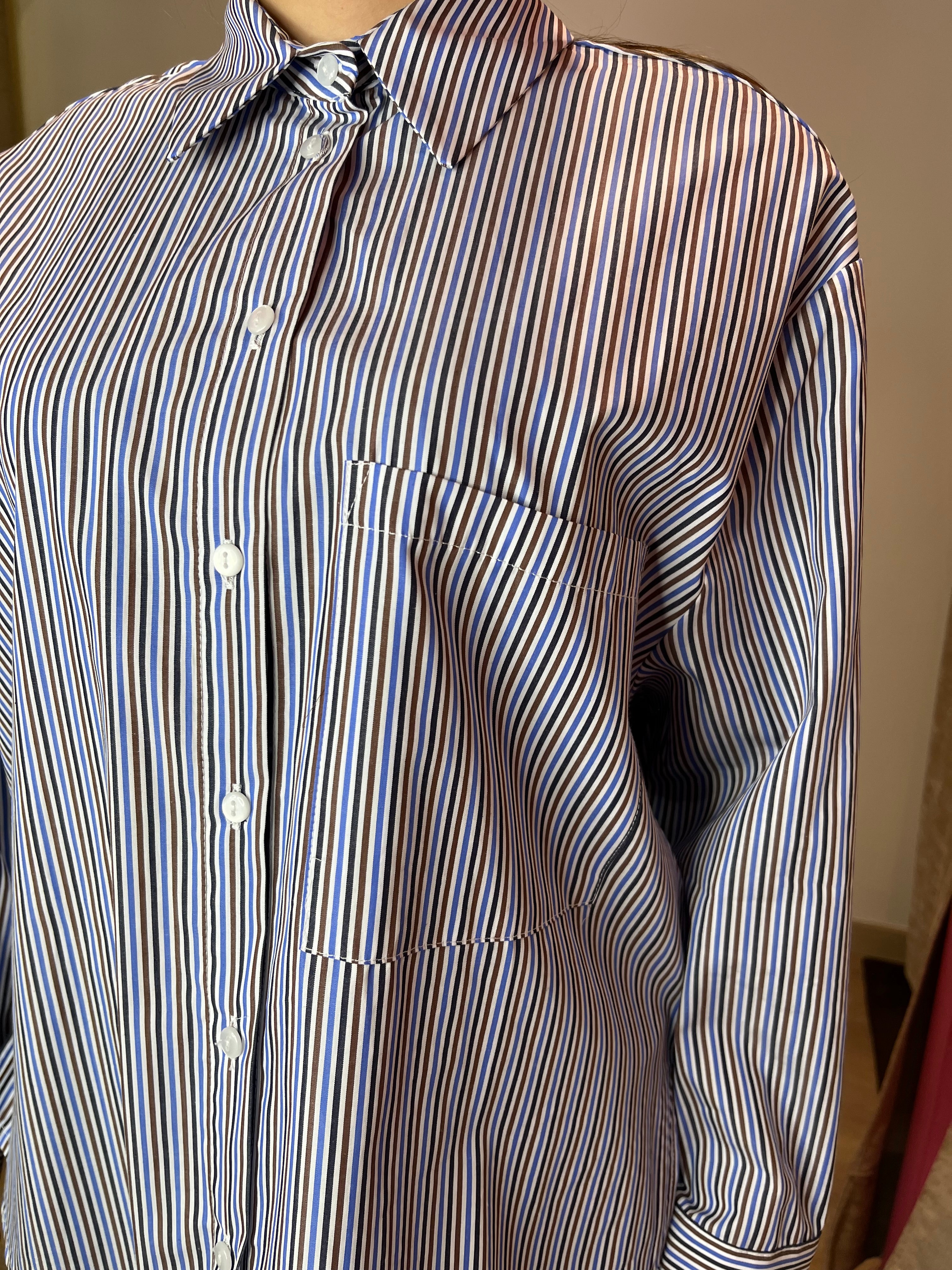 Camicia over bastoncino