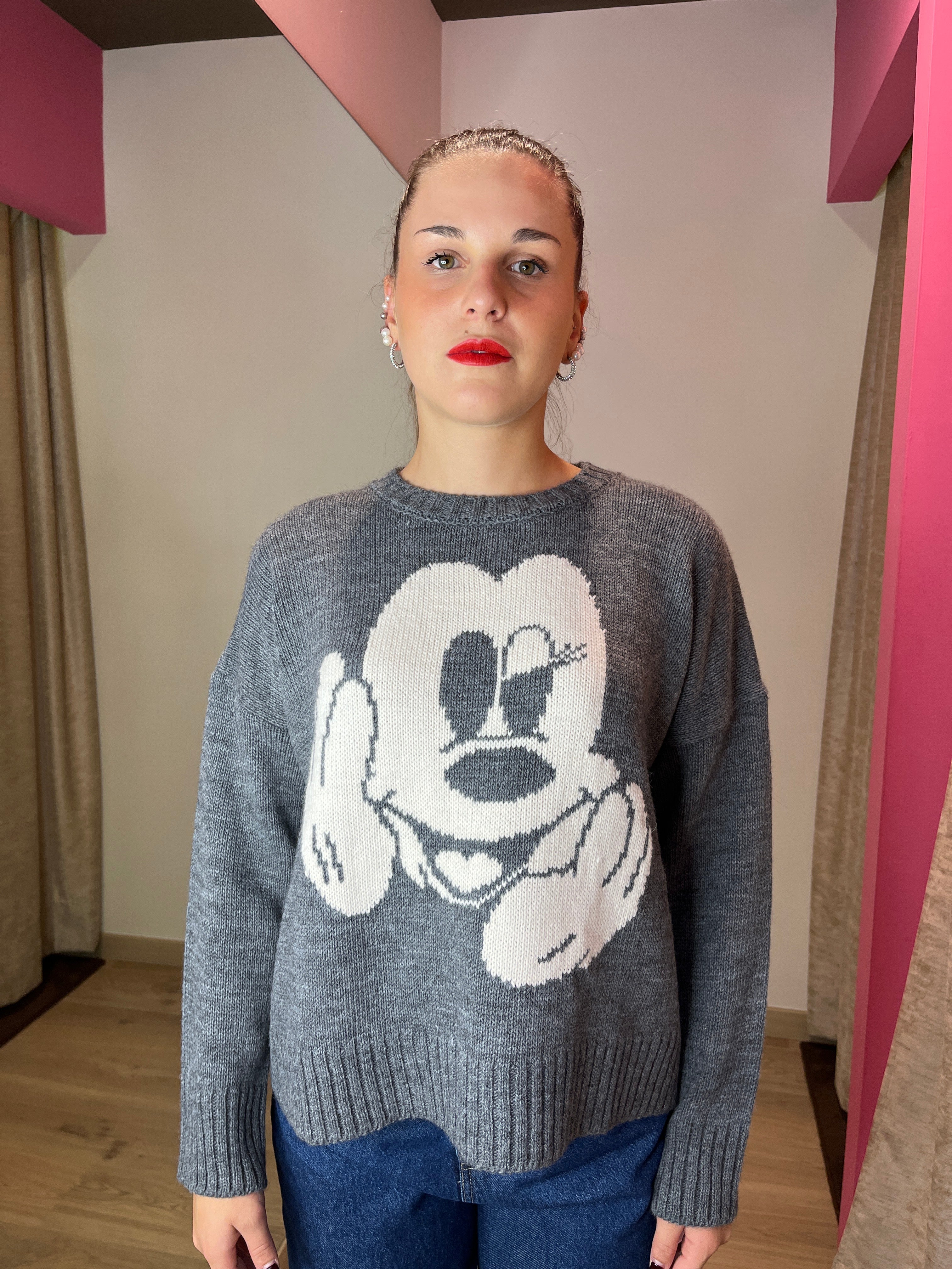 Pull stampa topolino