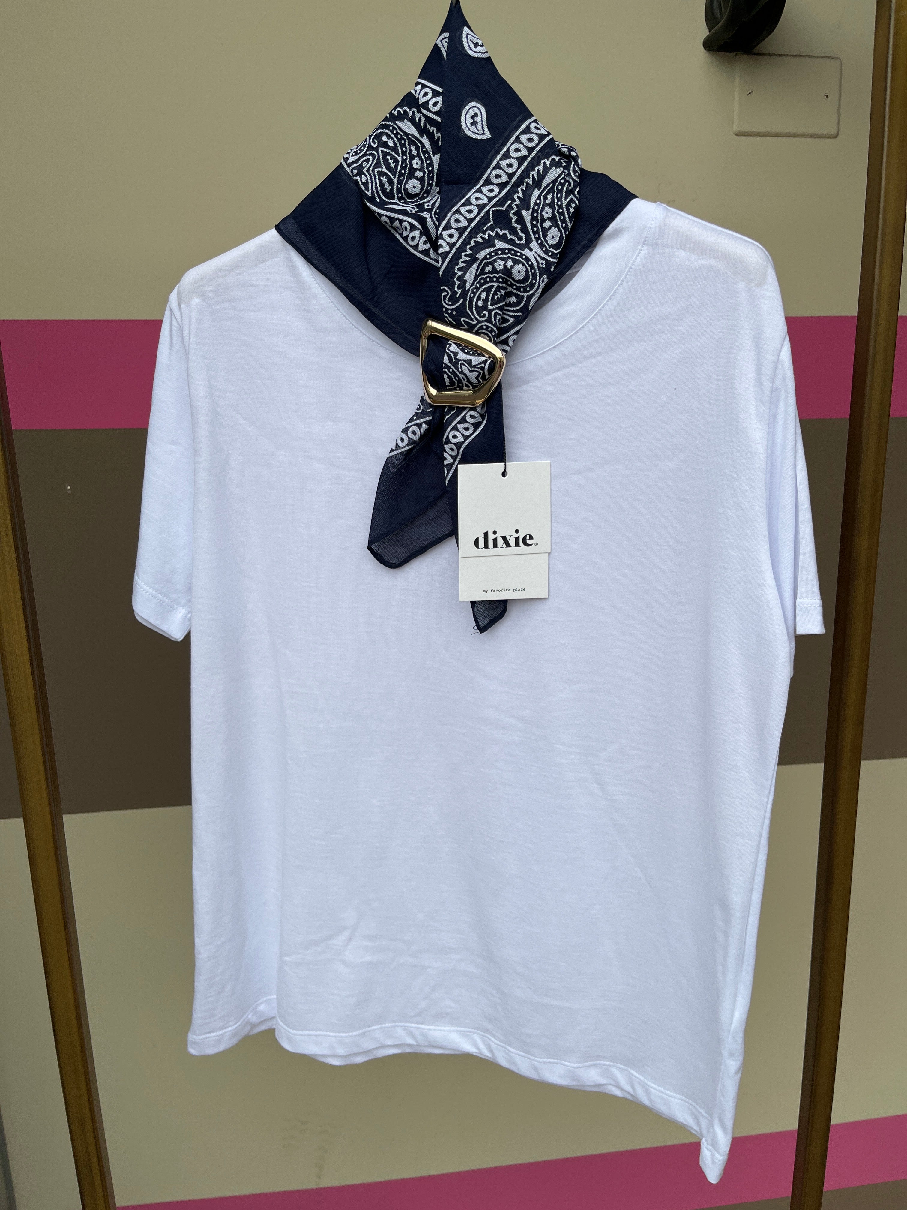 T-shirt regular con bandana