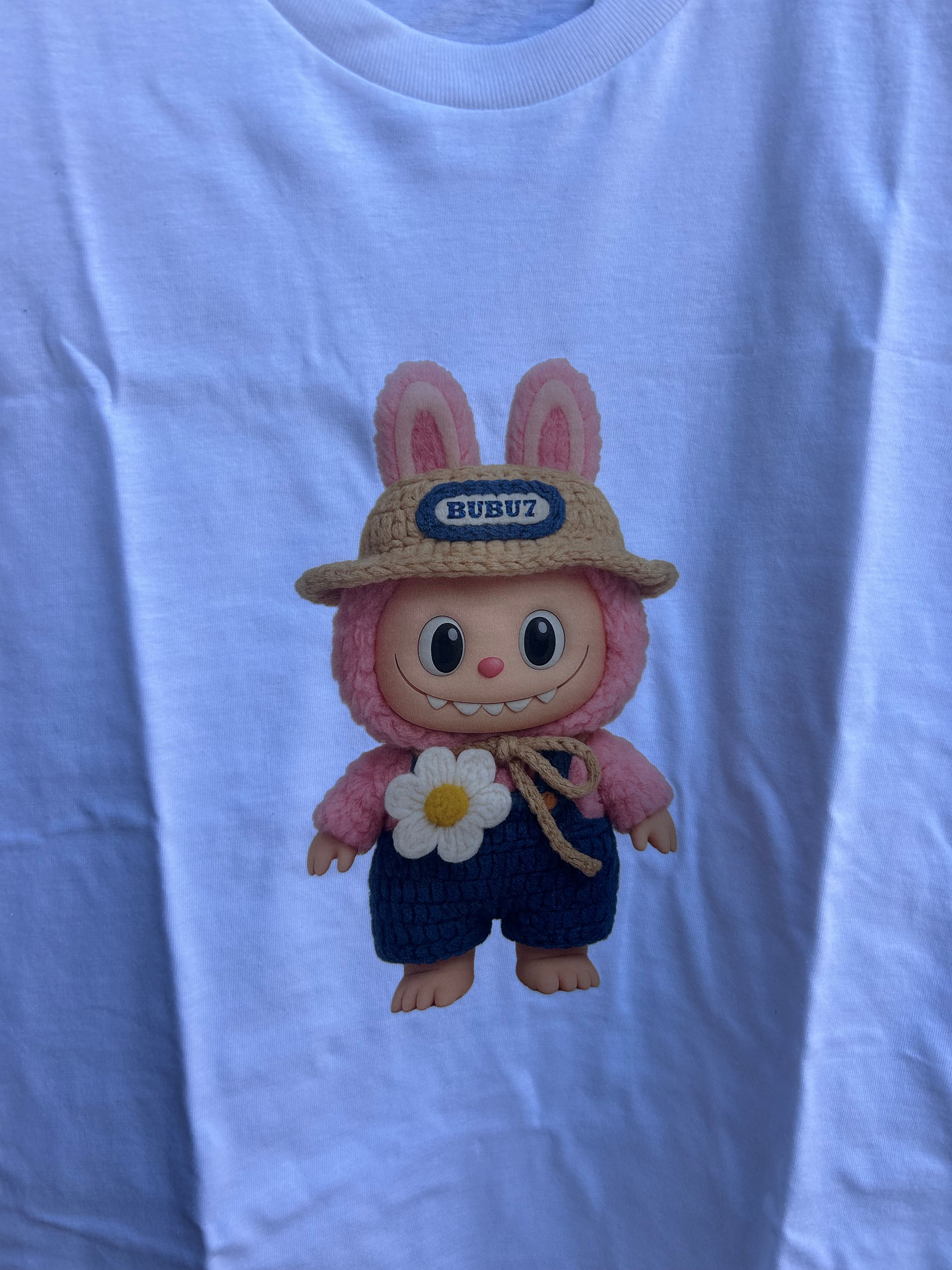 T-shirt labubu crochet