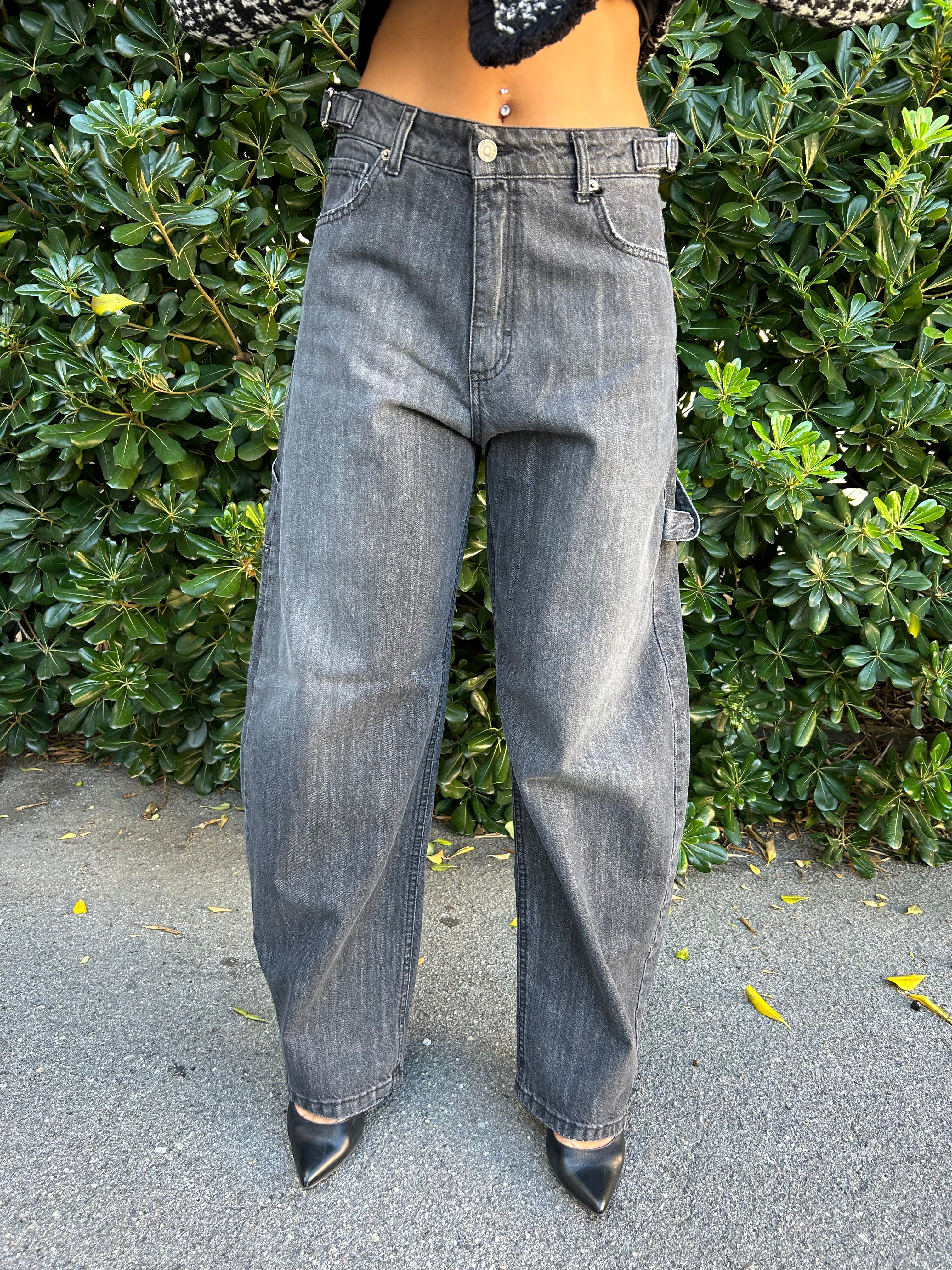 Jeans worker grigio