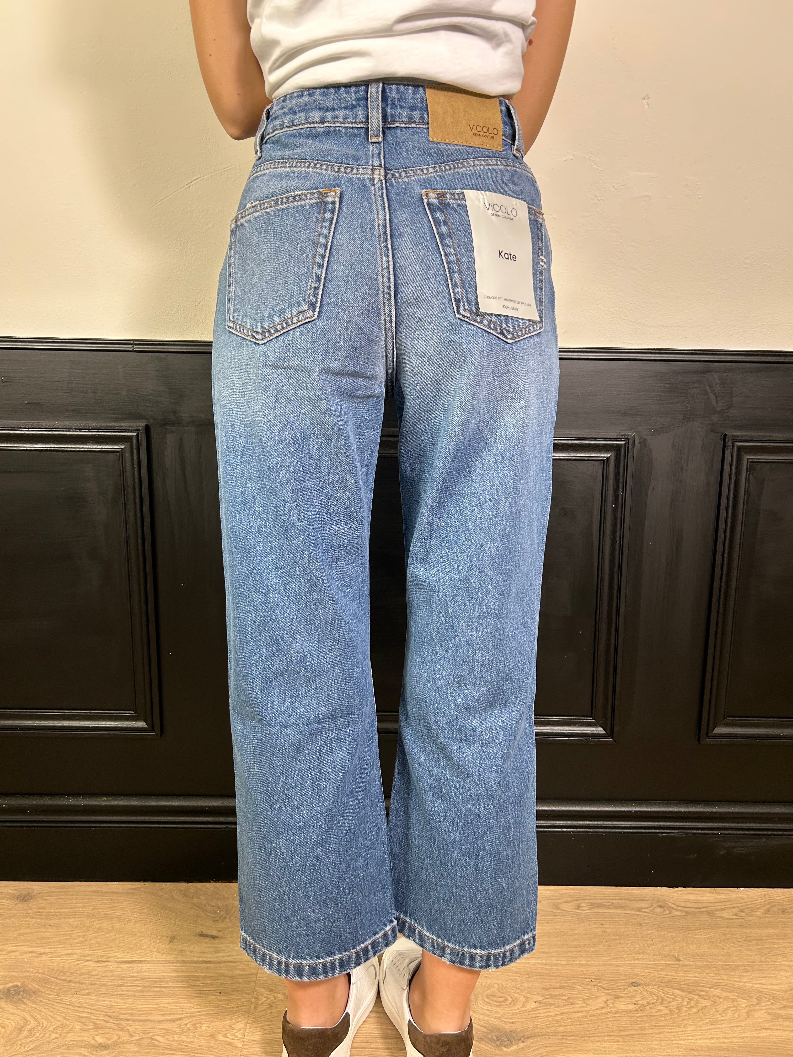 Jeans Kate modello crop