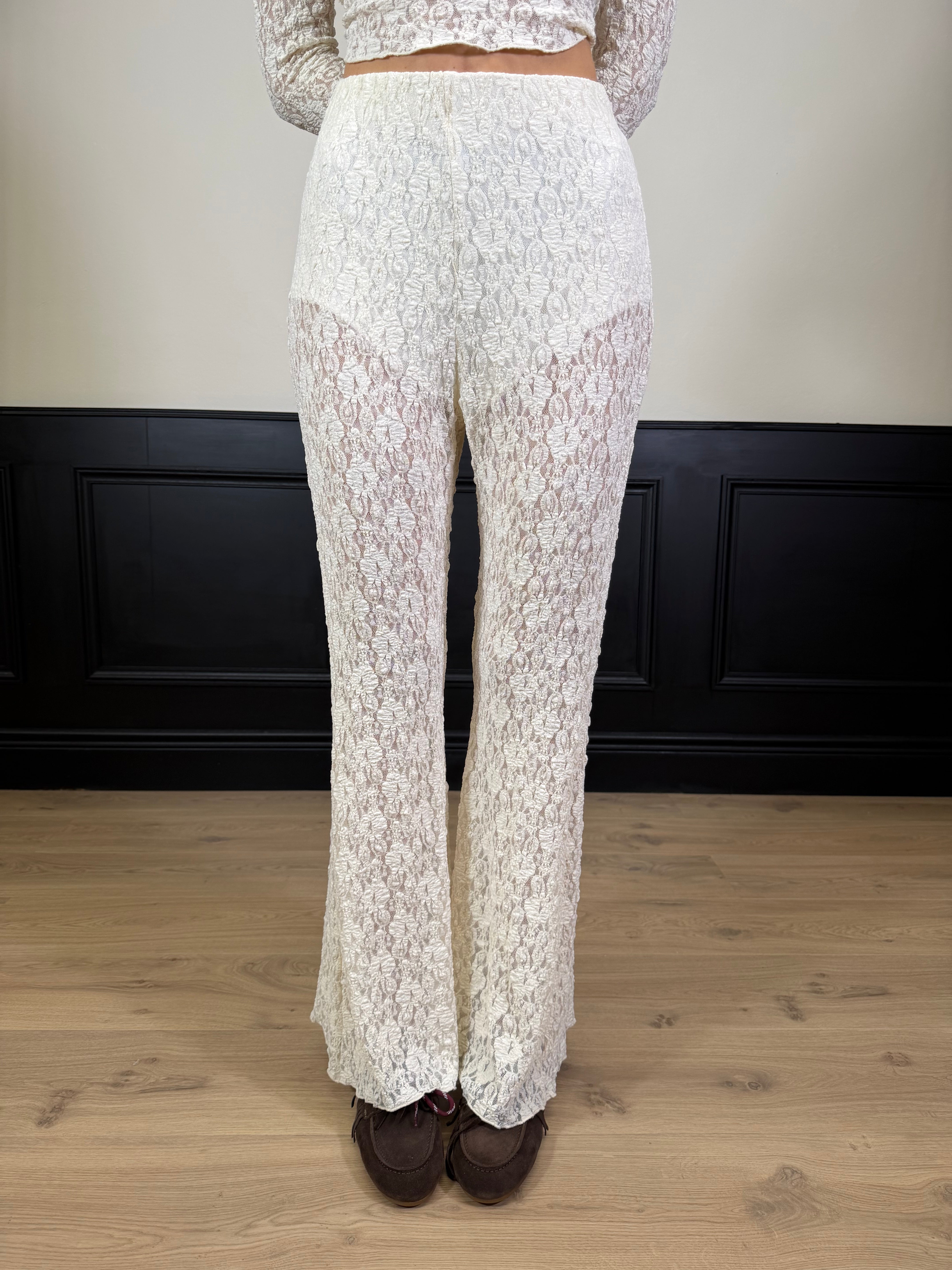 Pantalone in pizzo