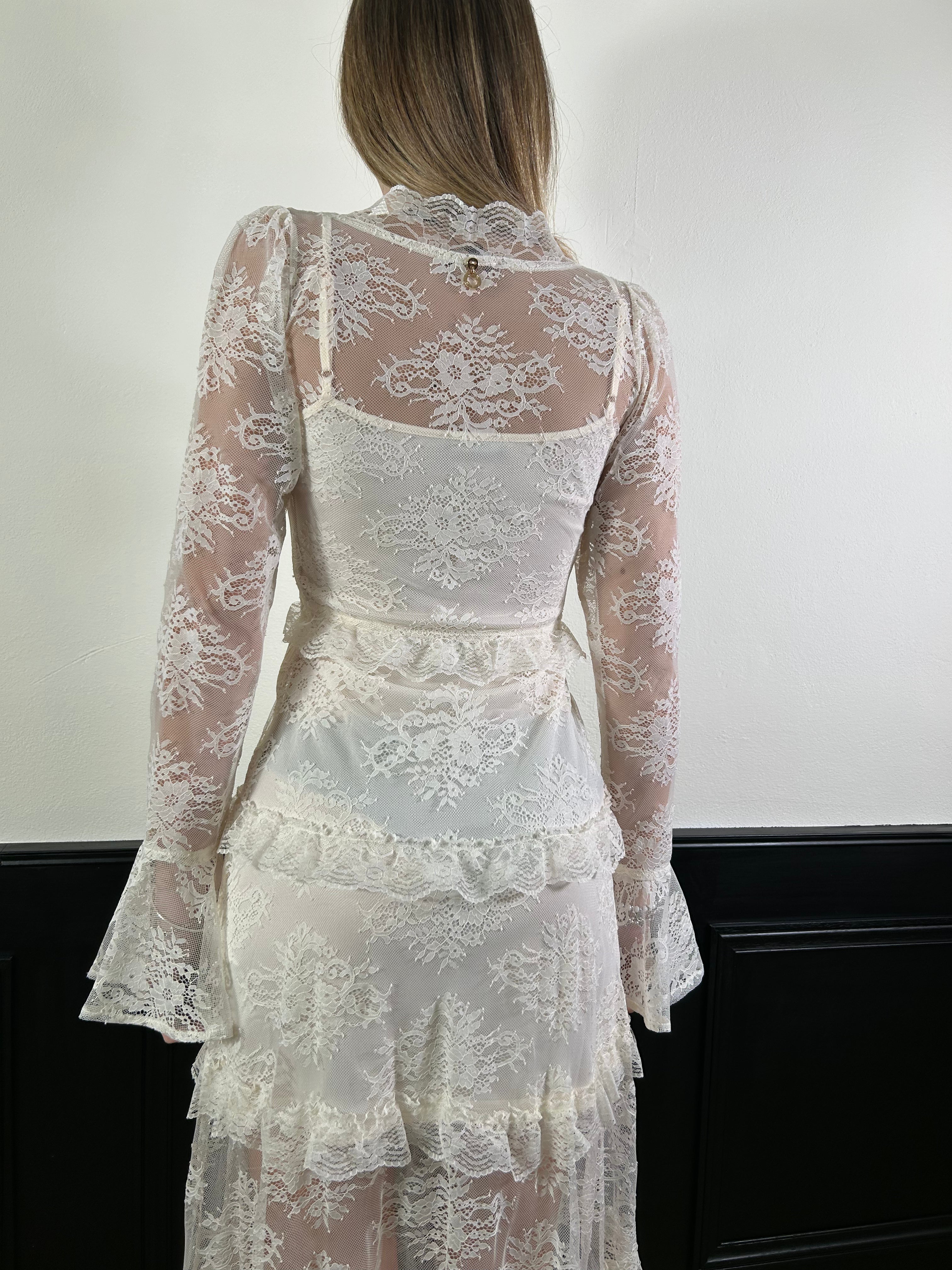 Abito Beckam in pizzo