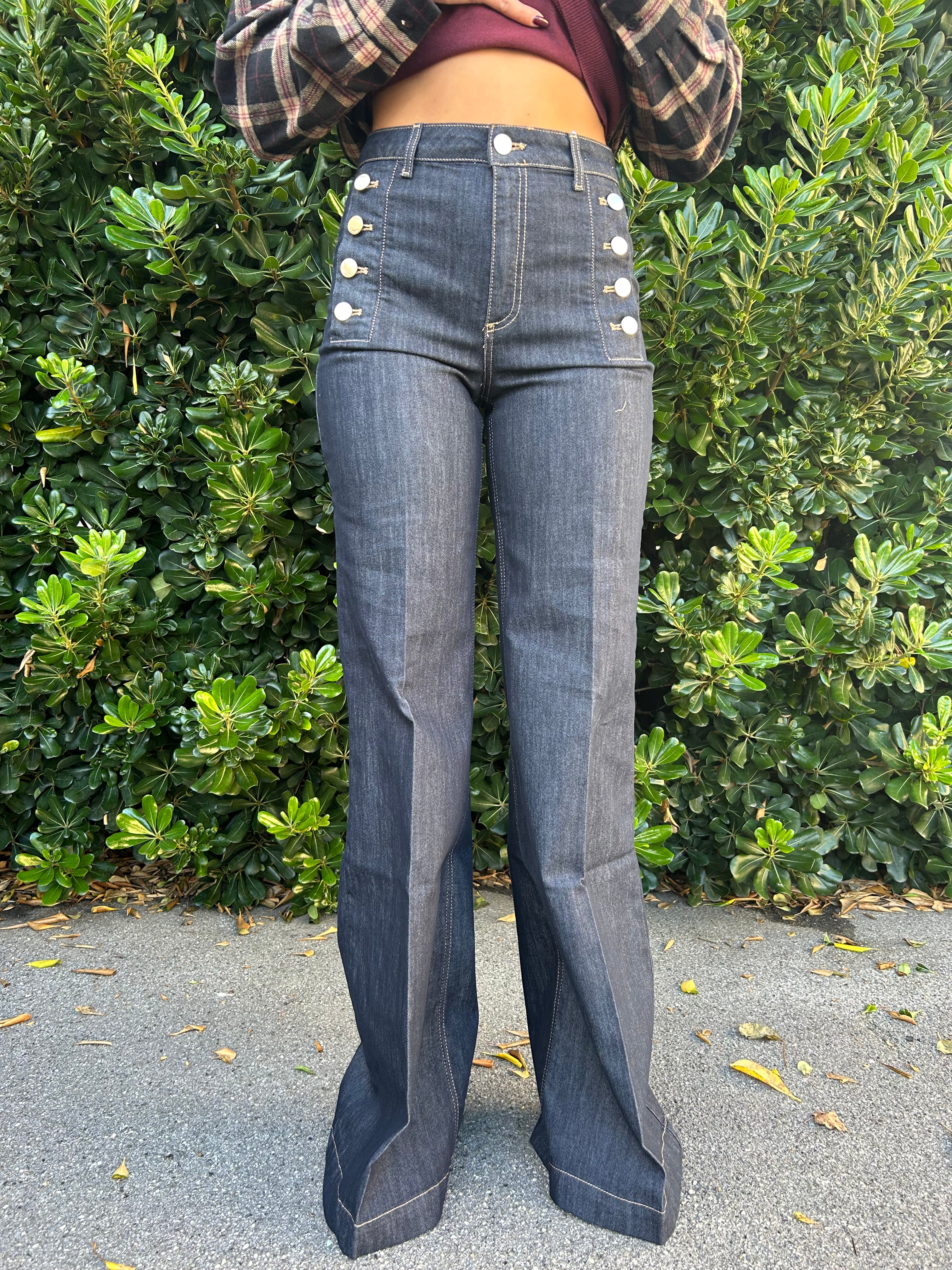 Jeans blu scuro Giudith