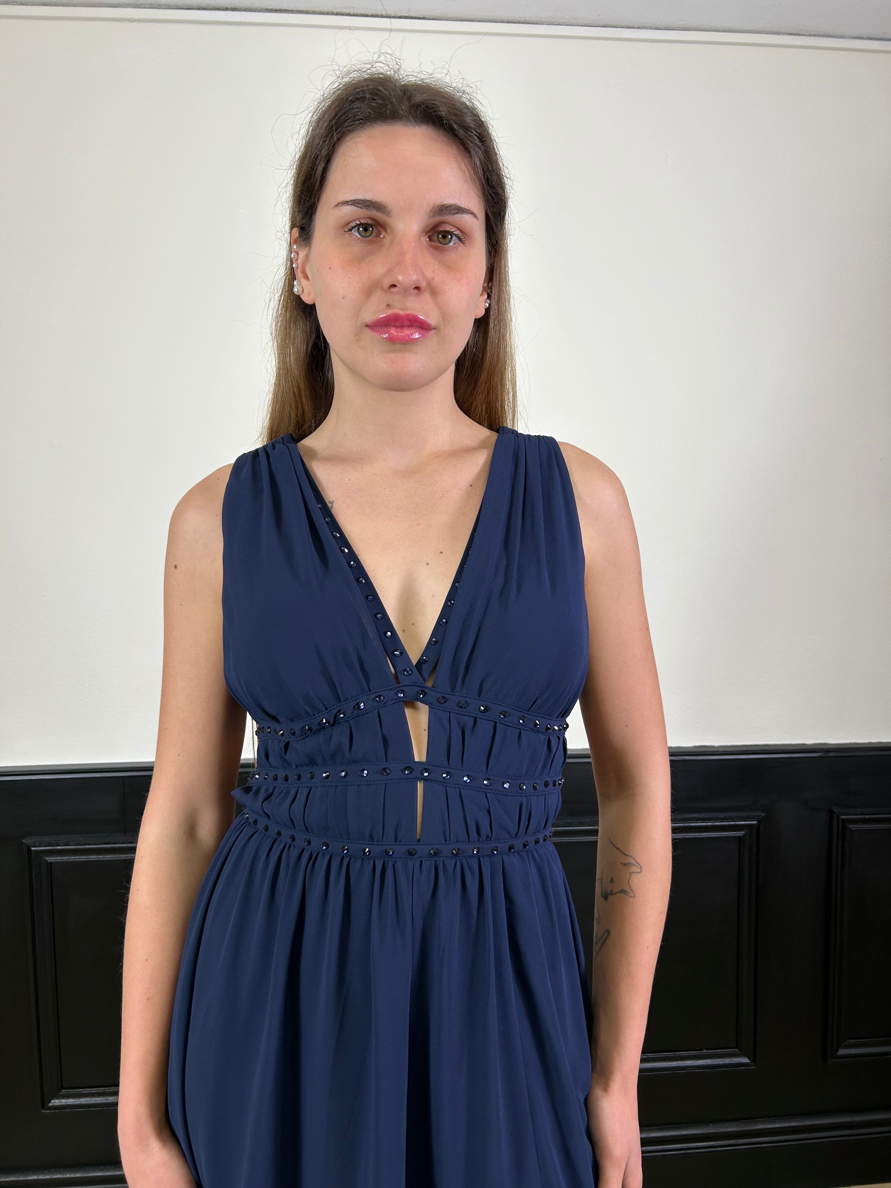 Abito diamanti luxury voile