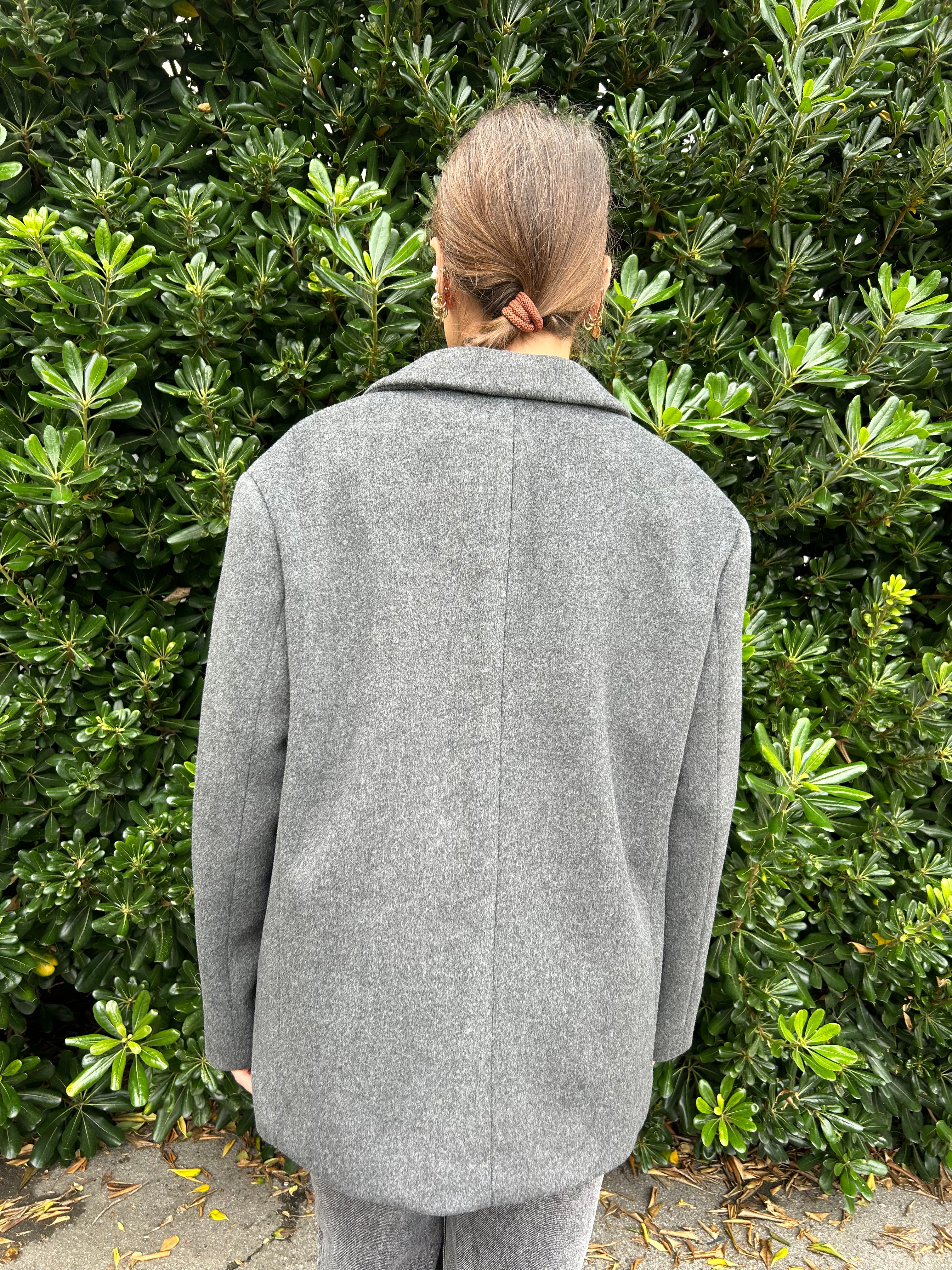 Giacca cappotto con spille