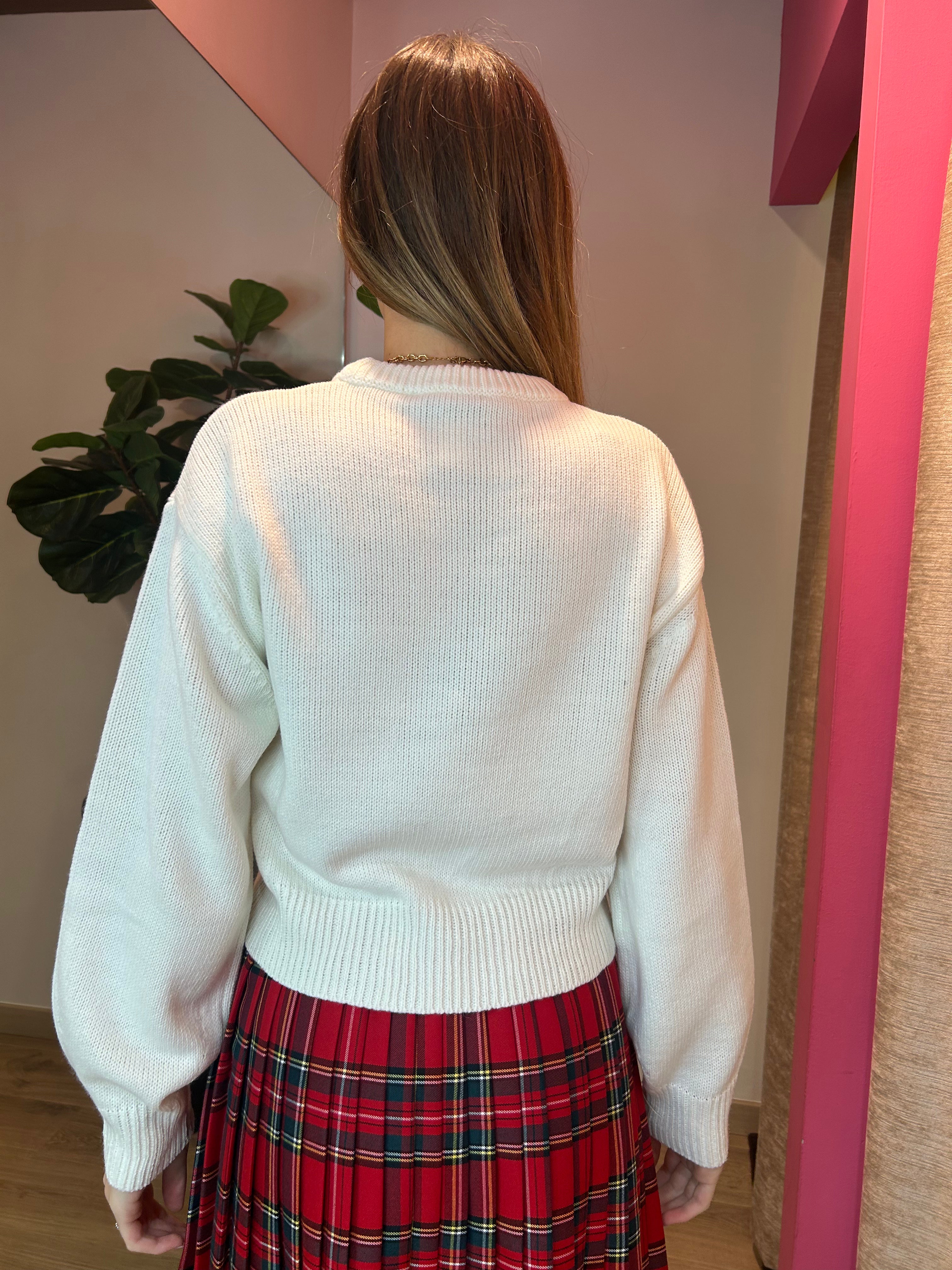 Pullover scritta CORTINA