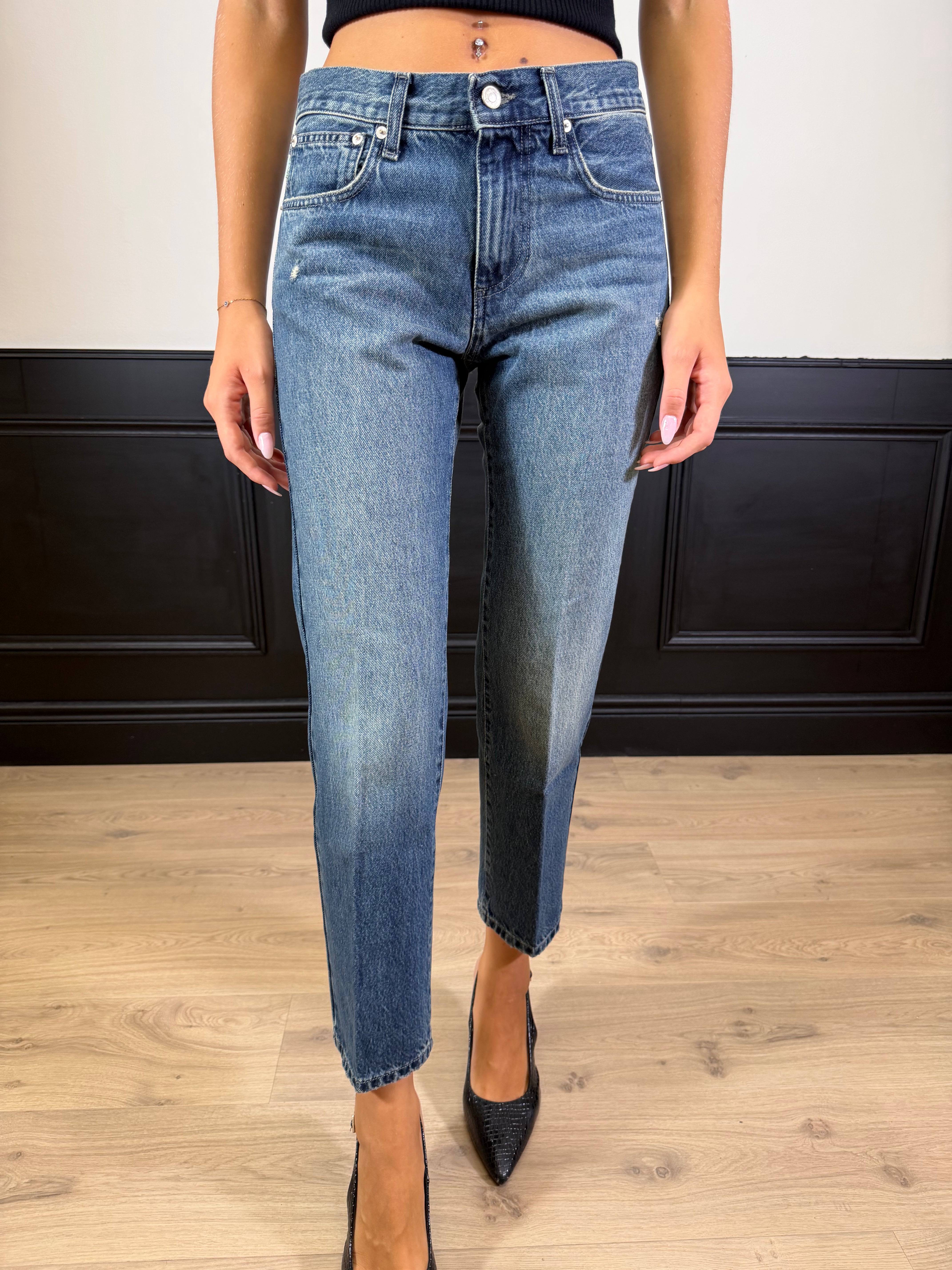 Jeans Zeke relaxed blu
