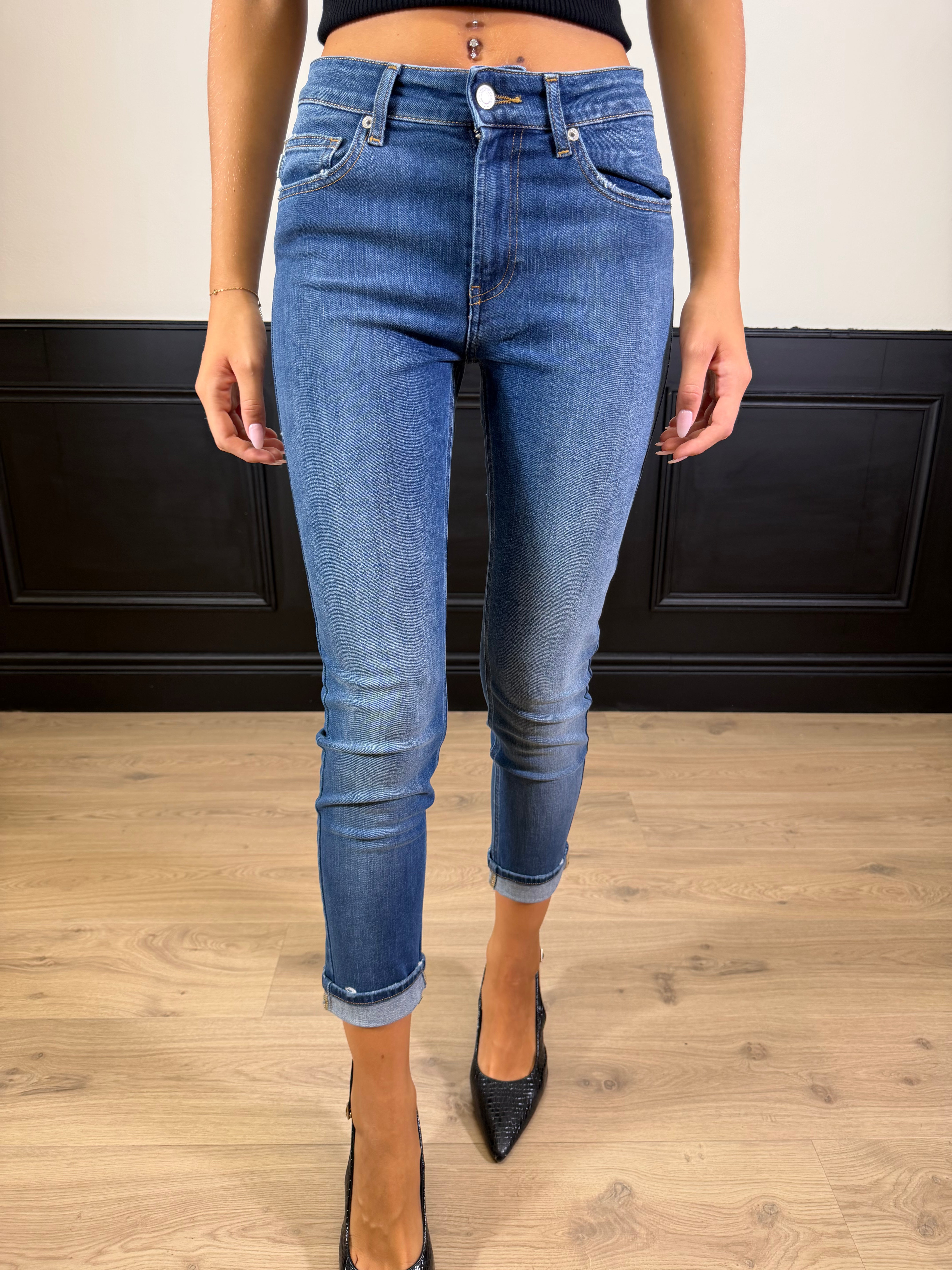 Jeans Daisy blu