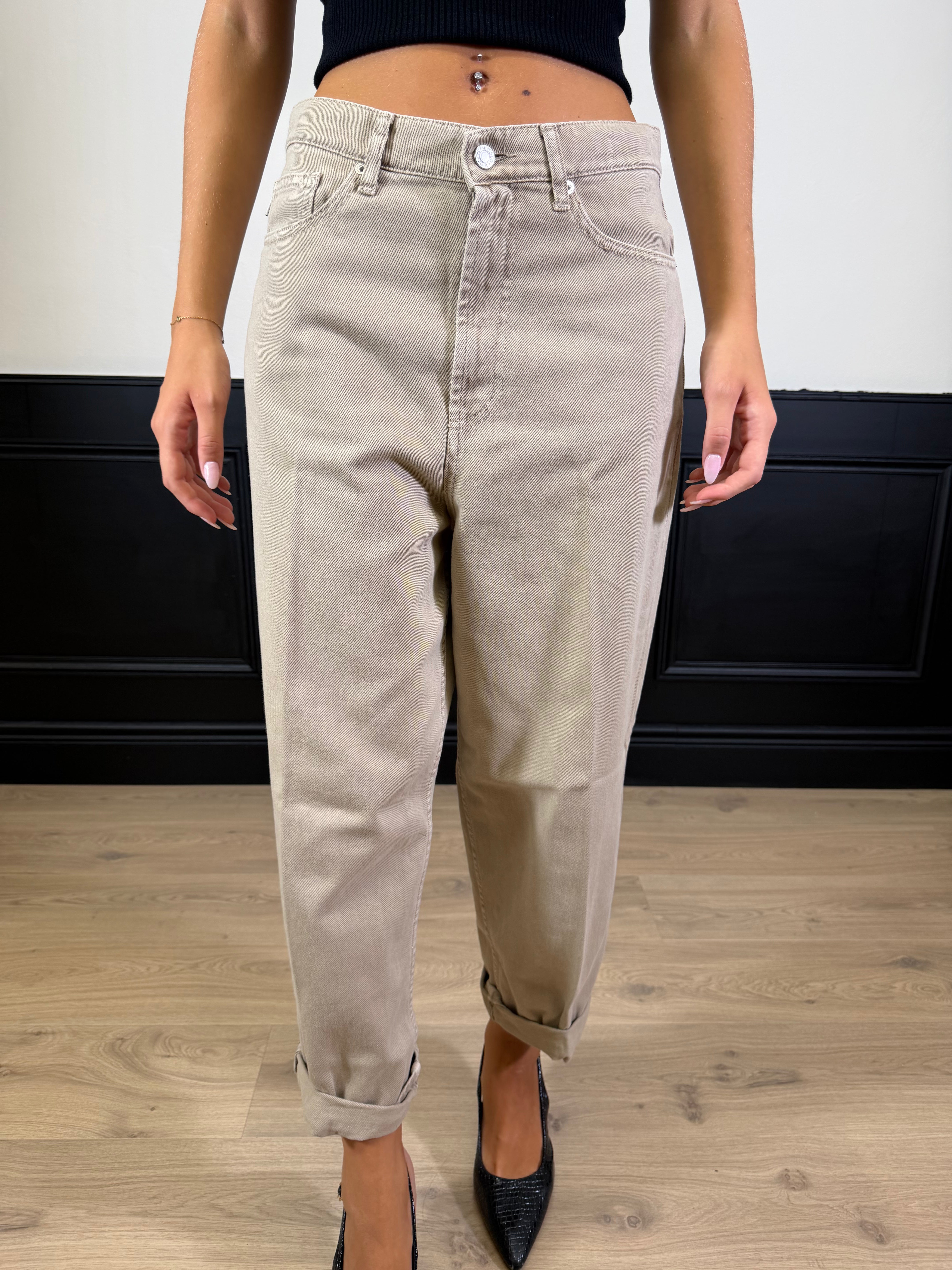 Jeans Laila taupe