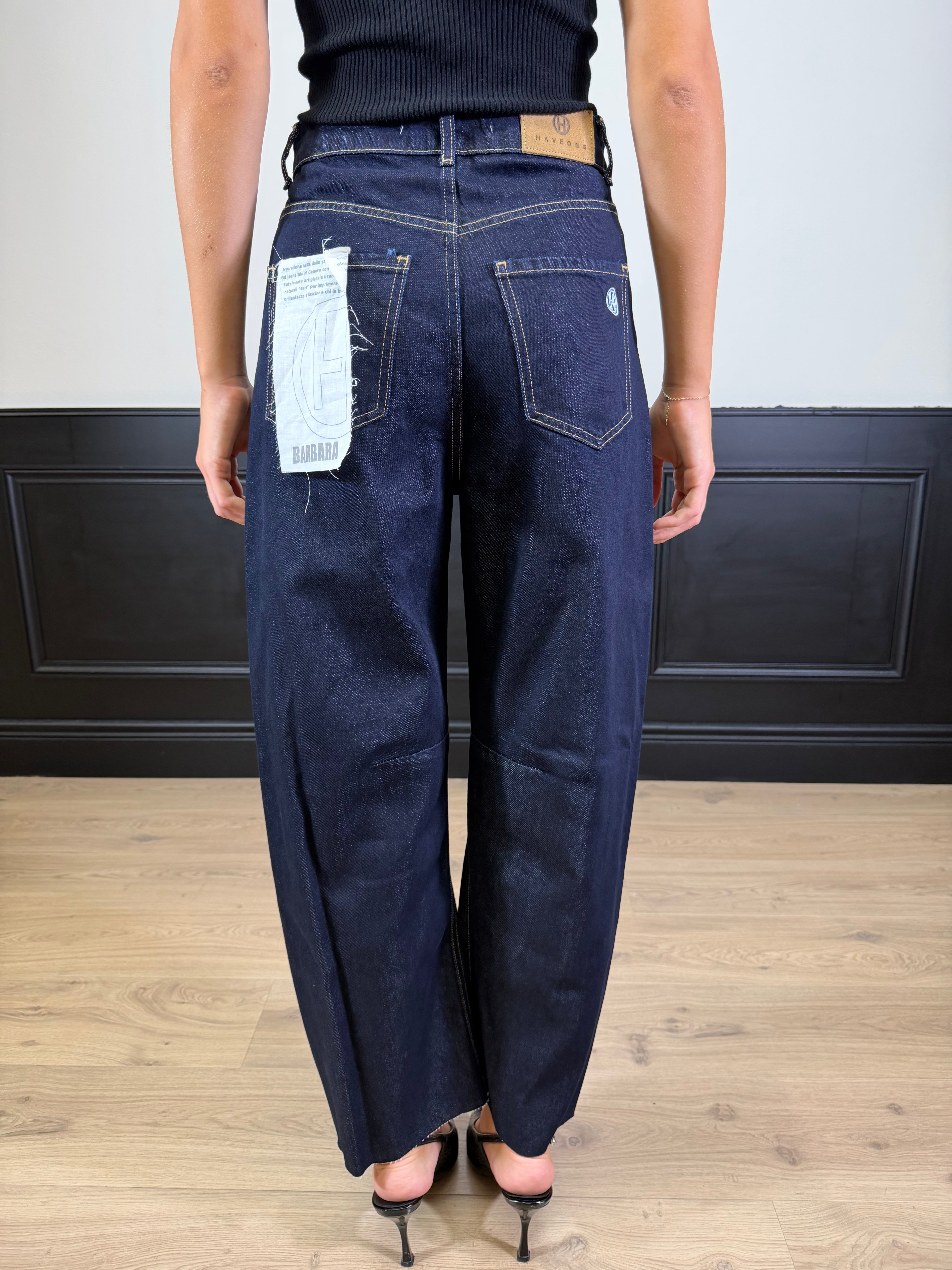 Jeans Barbara denim scuro