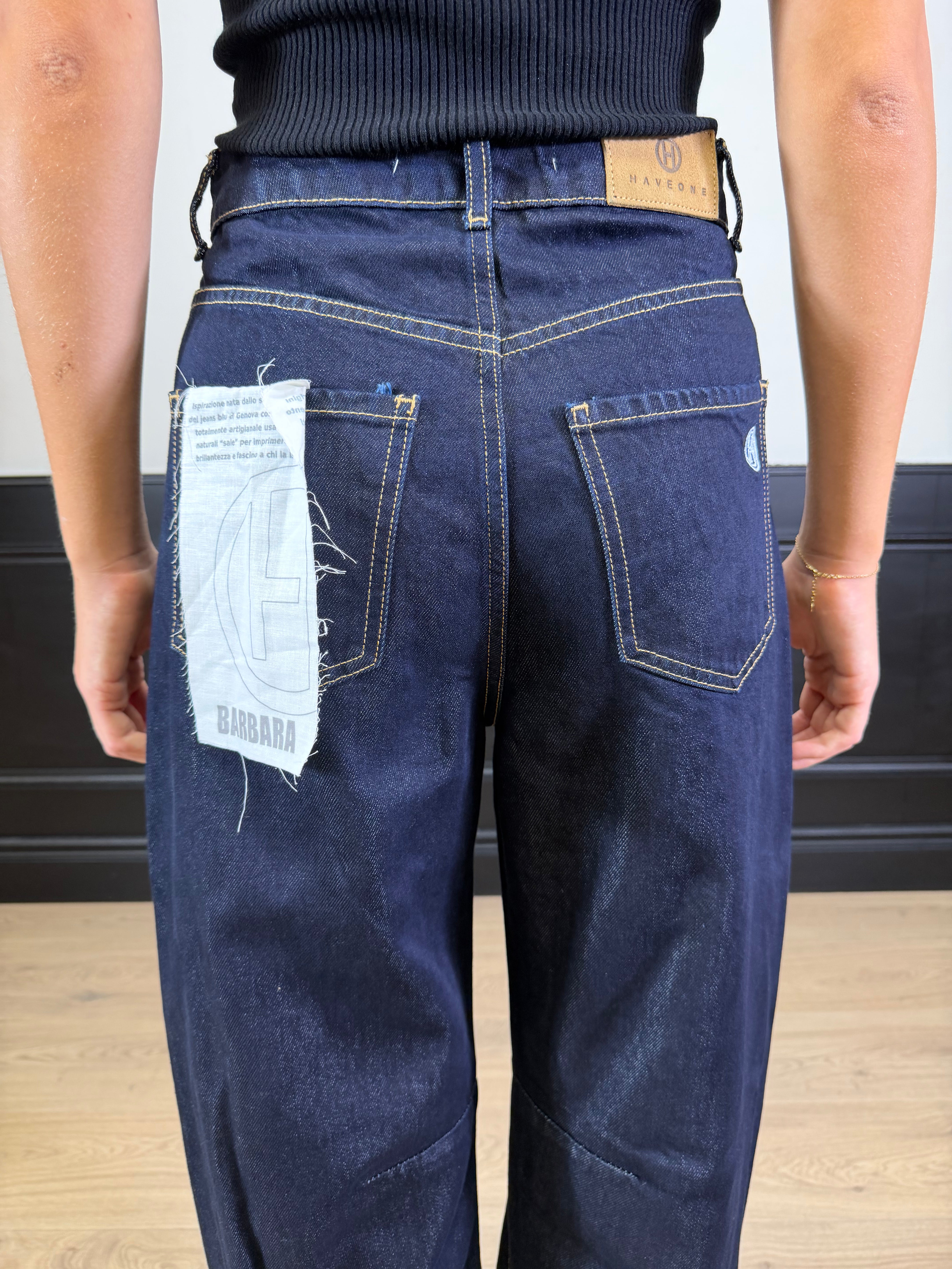Jeans Barbara denim scuro