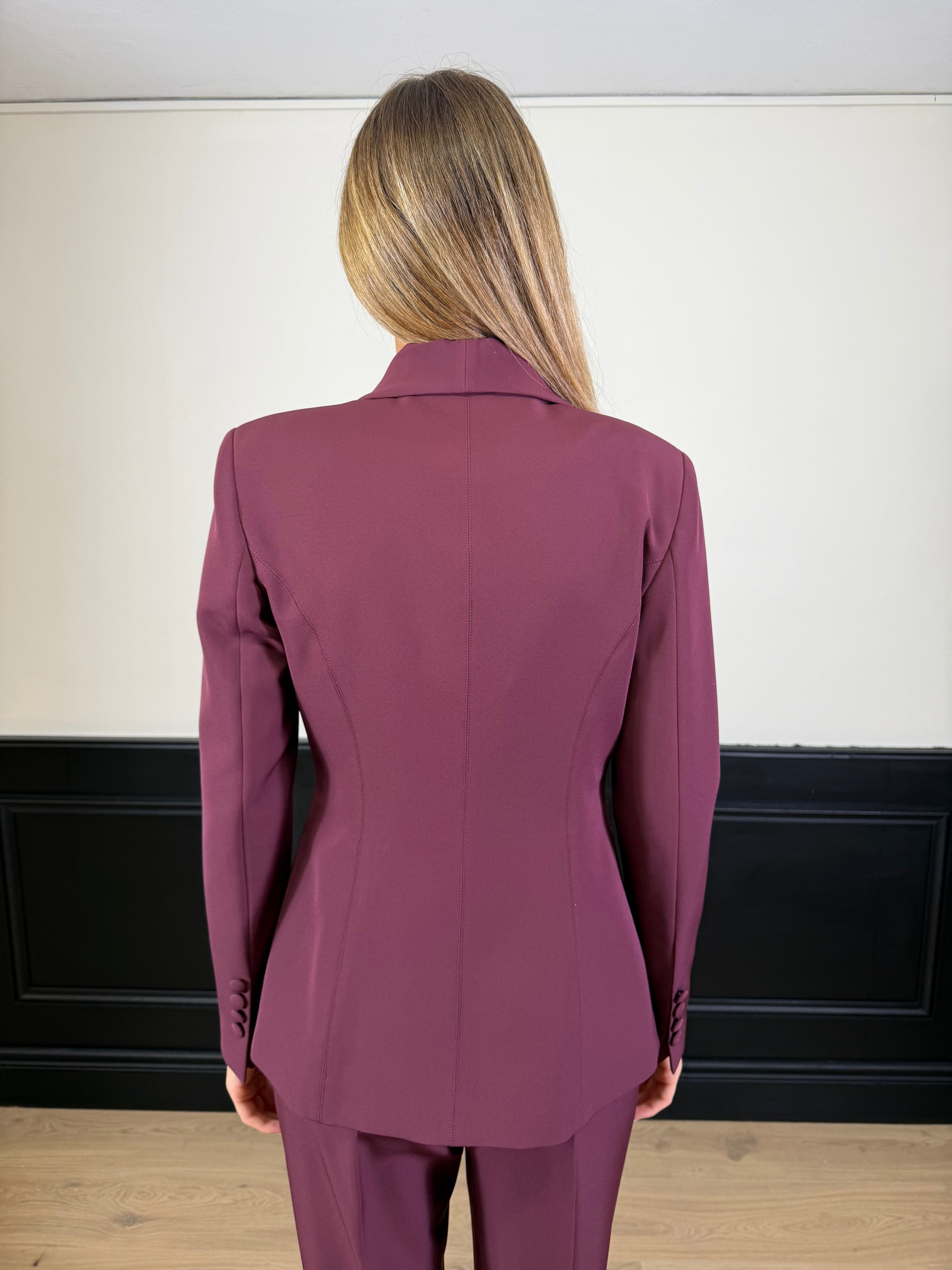 Tailleur giacca doppiopetto e pantalone fare