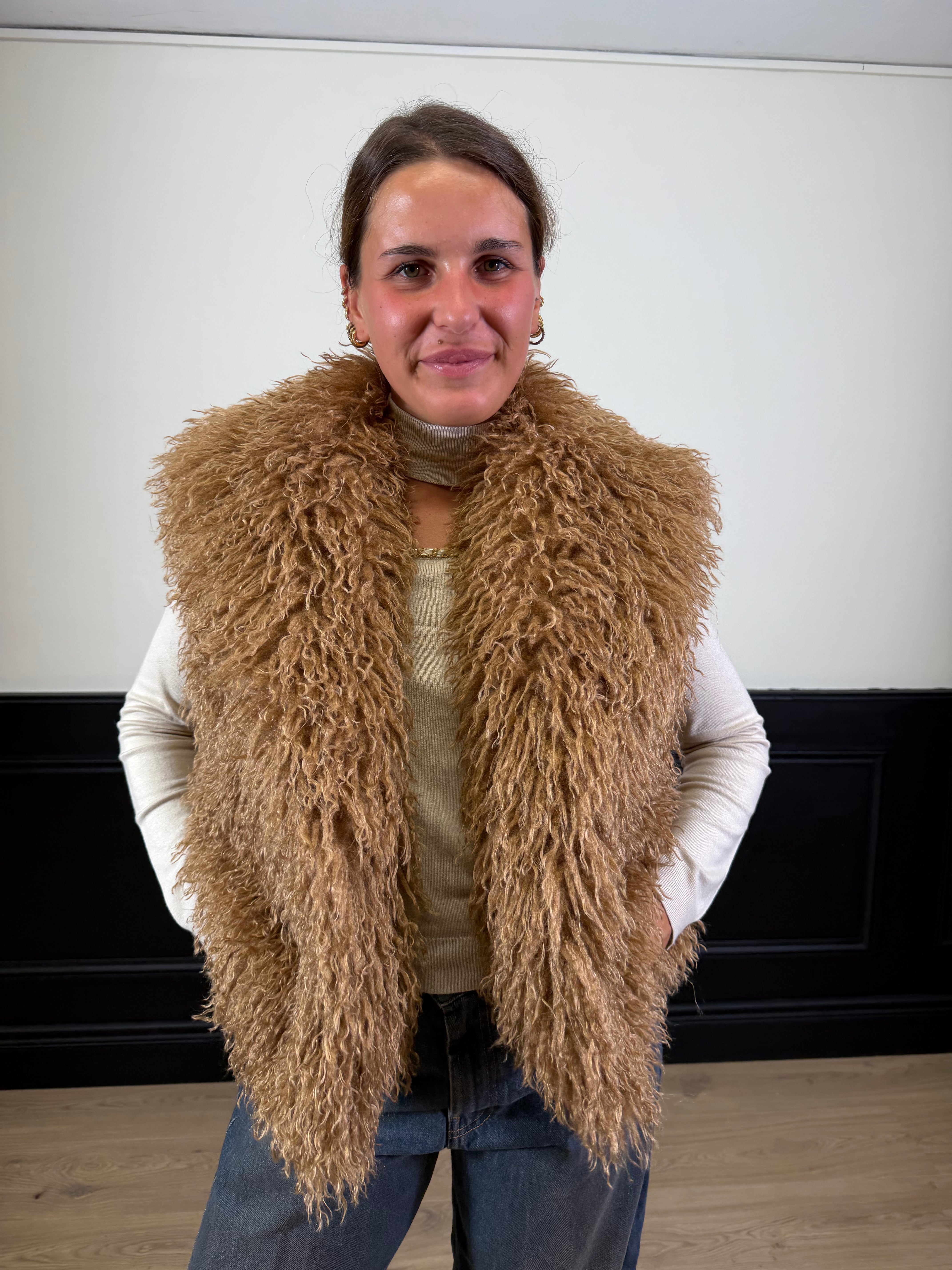 Gilet in ecopelliccia