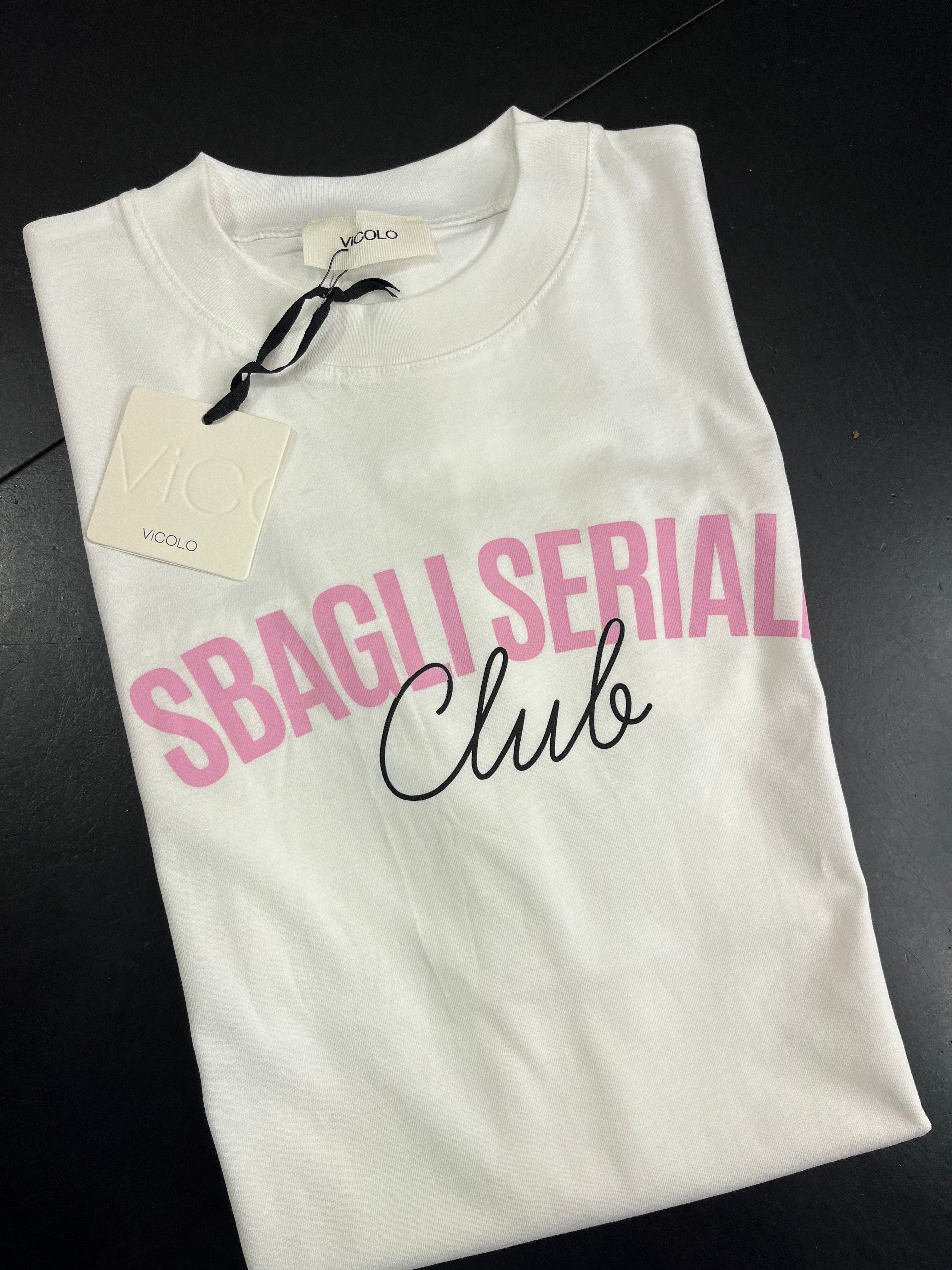 T-shirt over Sbagli Seriali Club