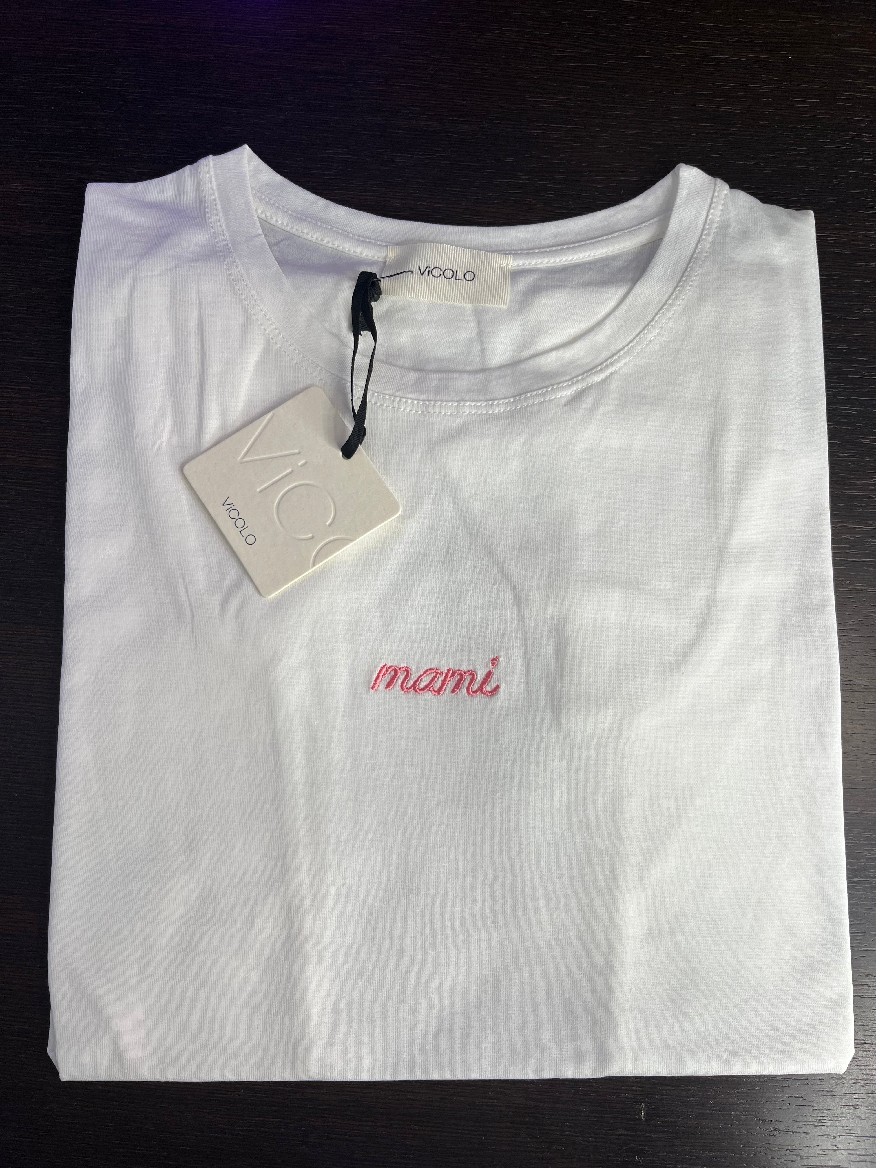 T-shirt mami rosa