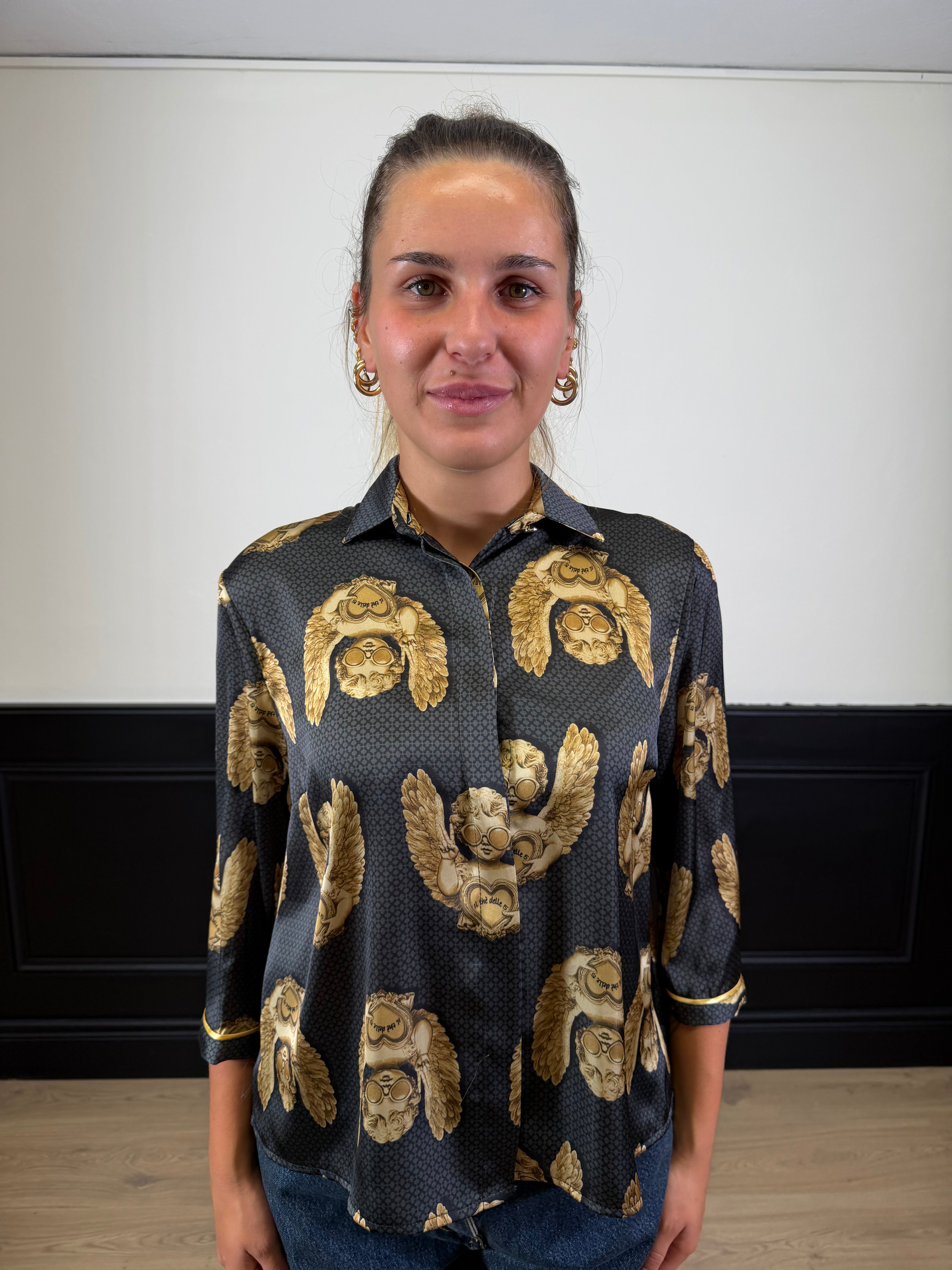 Camicia spoon fantasia Angeli