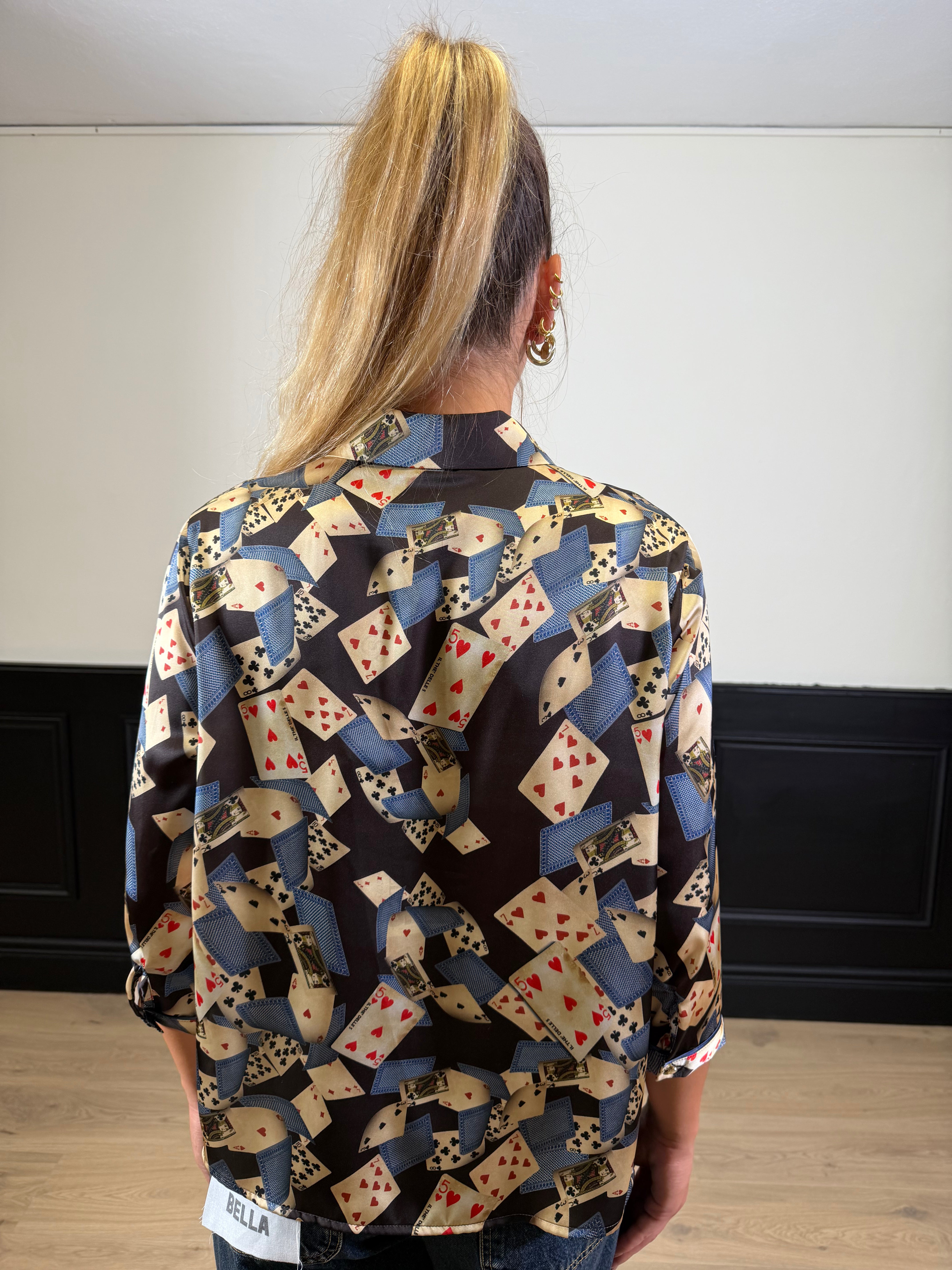 Camicia spoon fantasia burraco