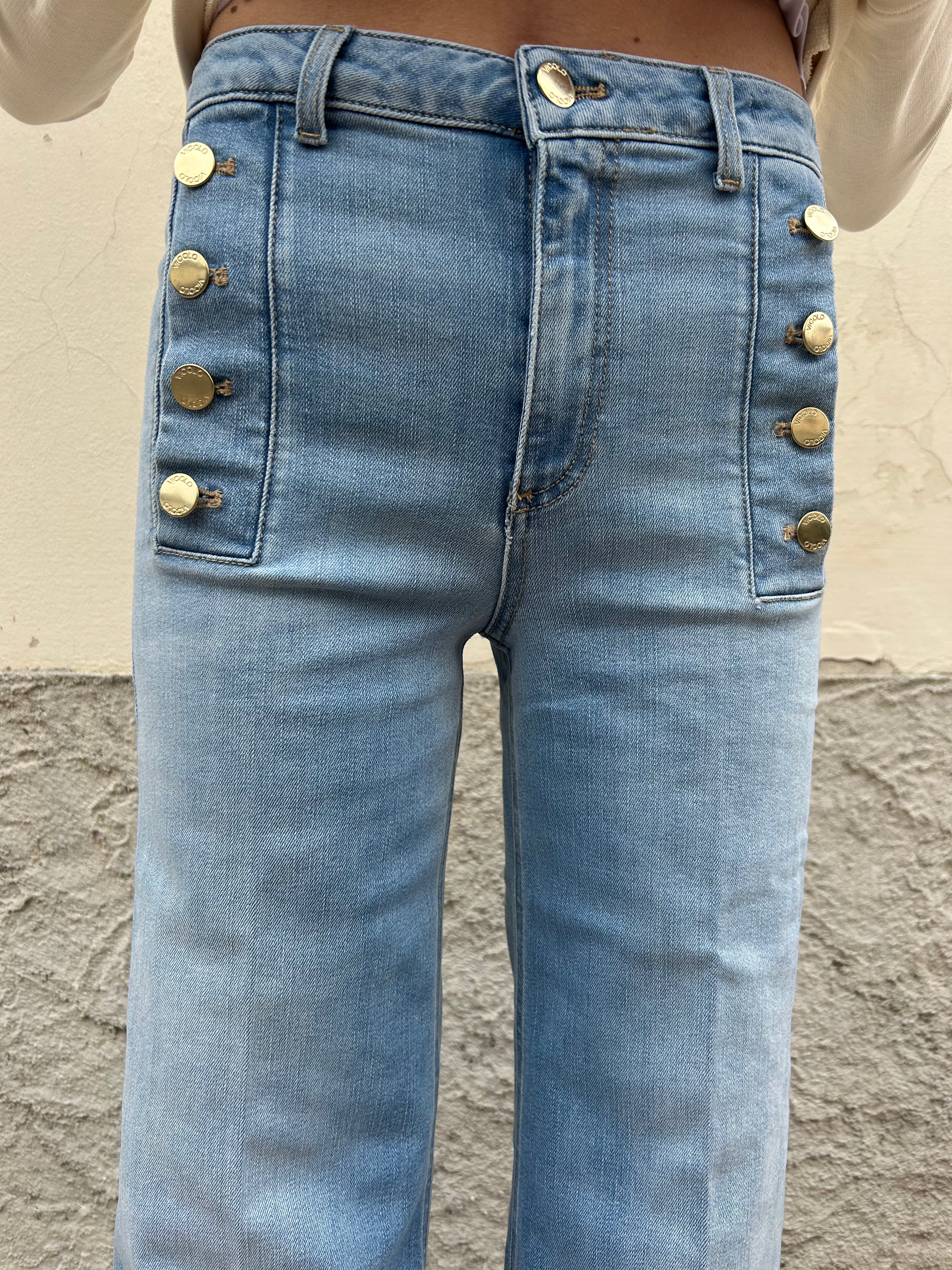 Jeans Giudith modello palazzo