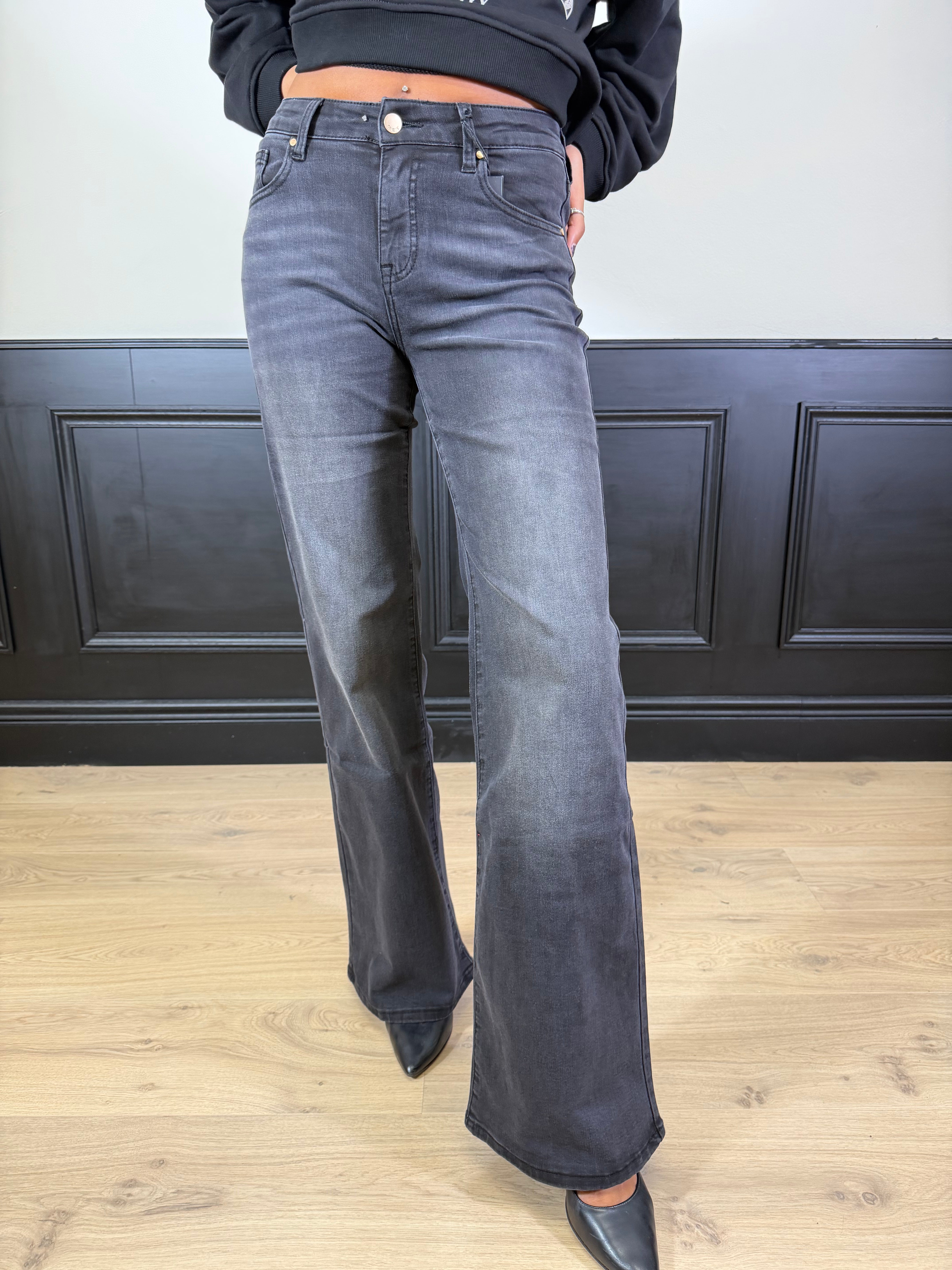 Jeans nero Maria