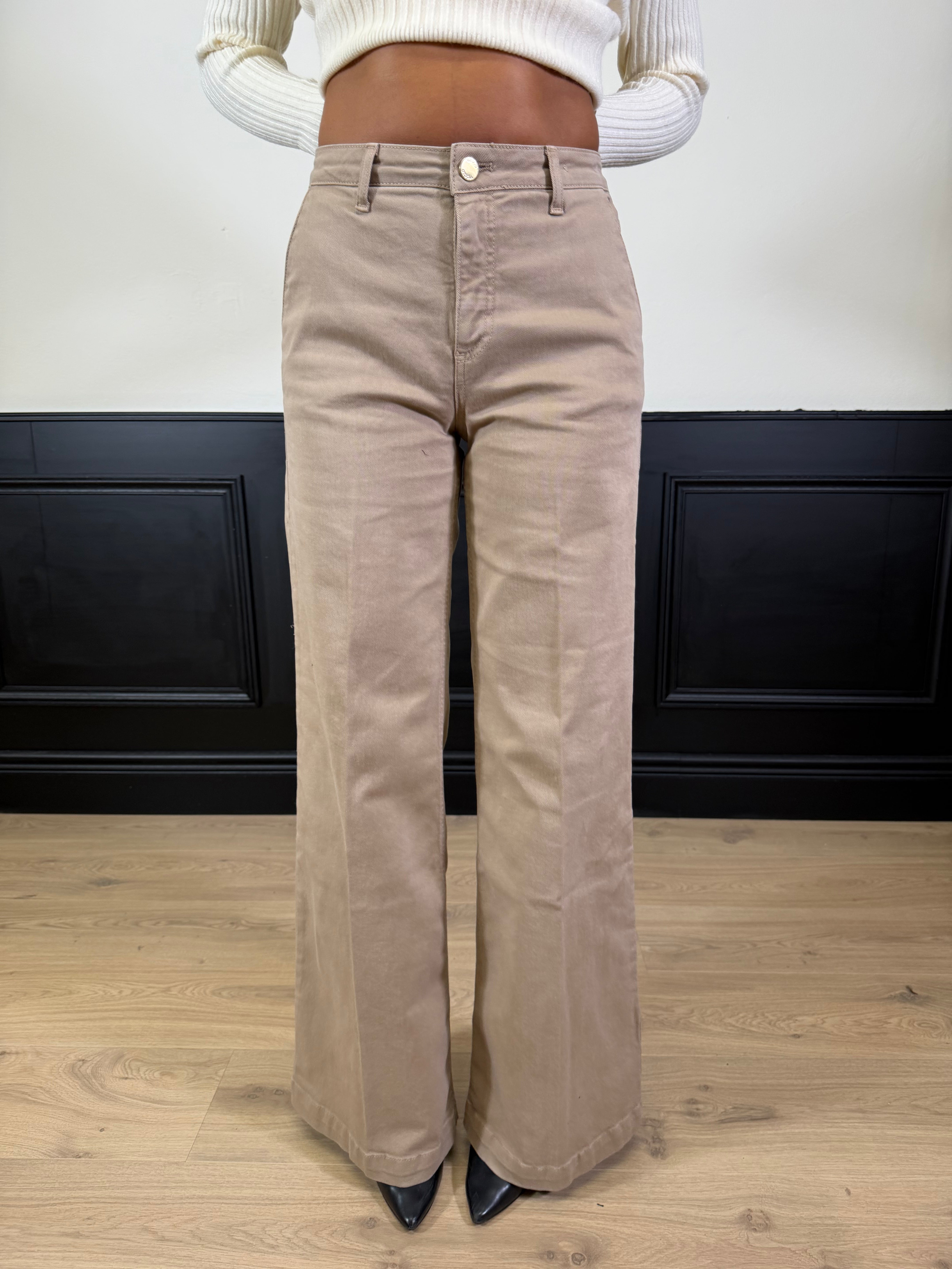 Jeans Elena taupe