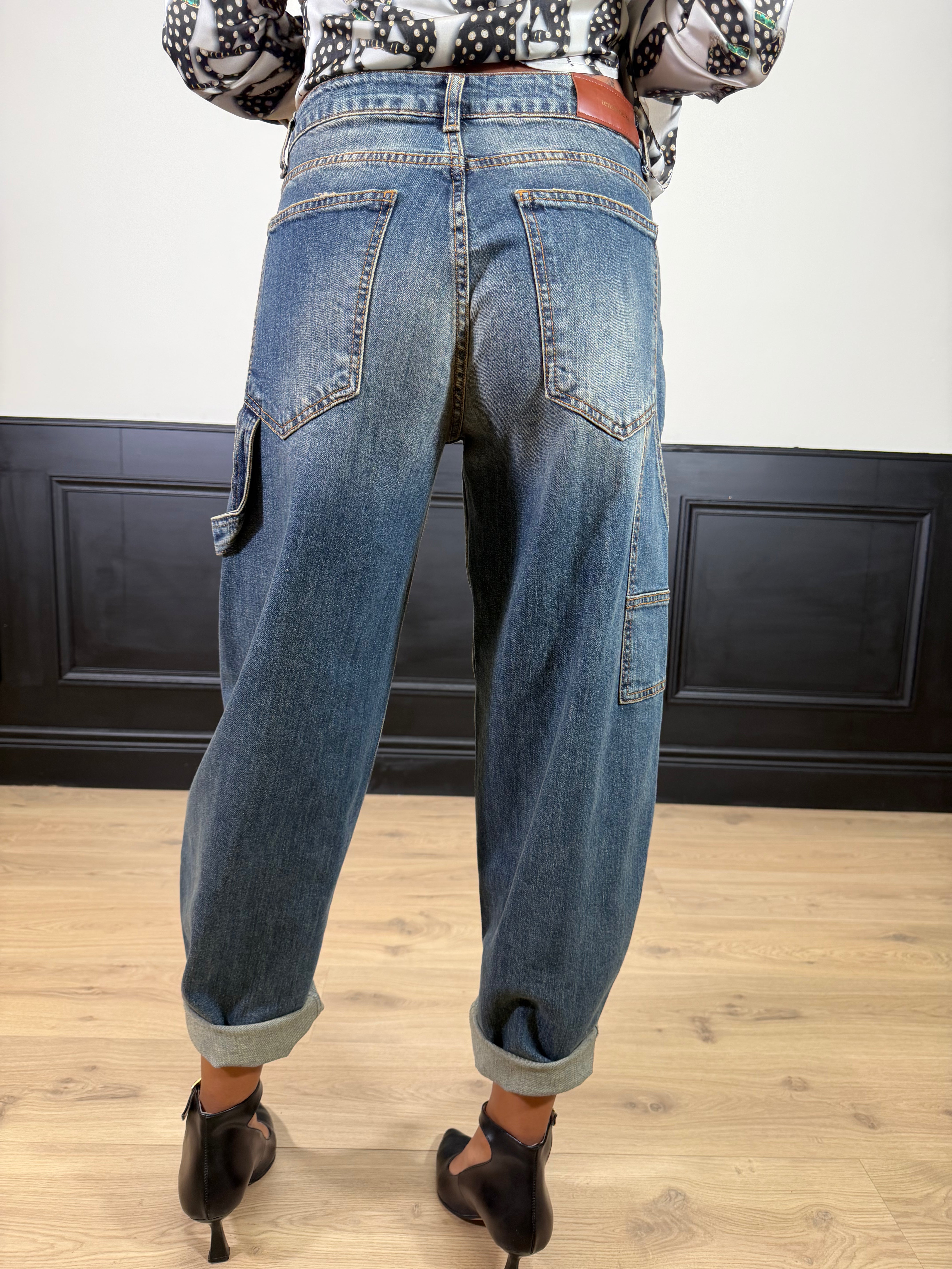Jeans worker modello balloon