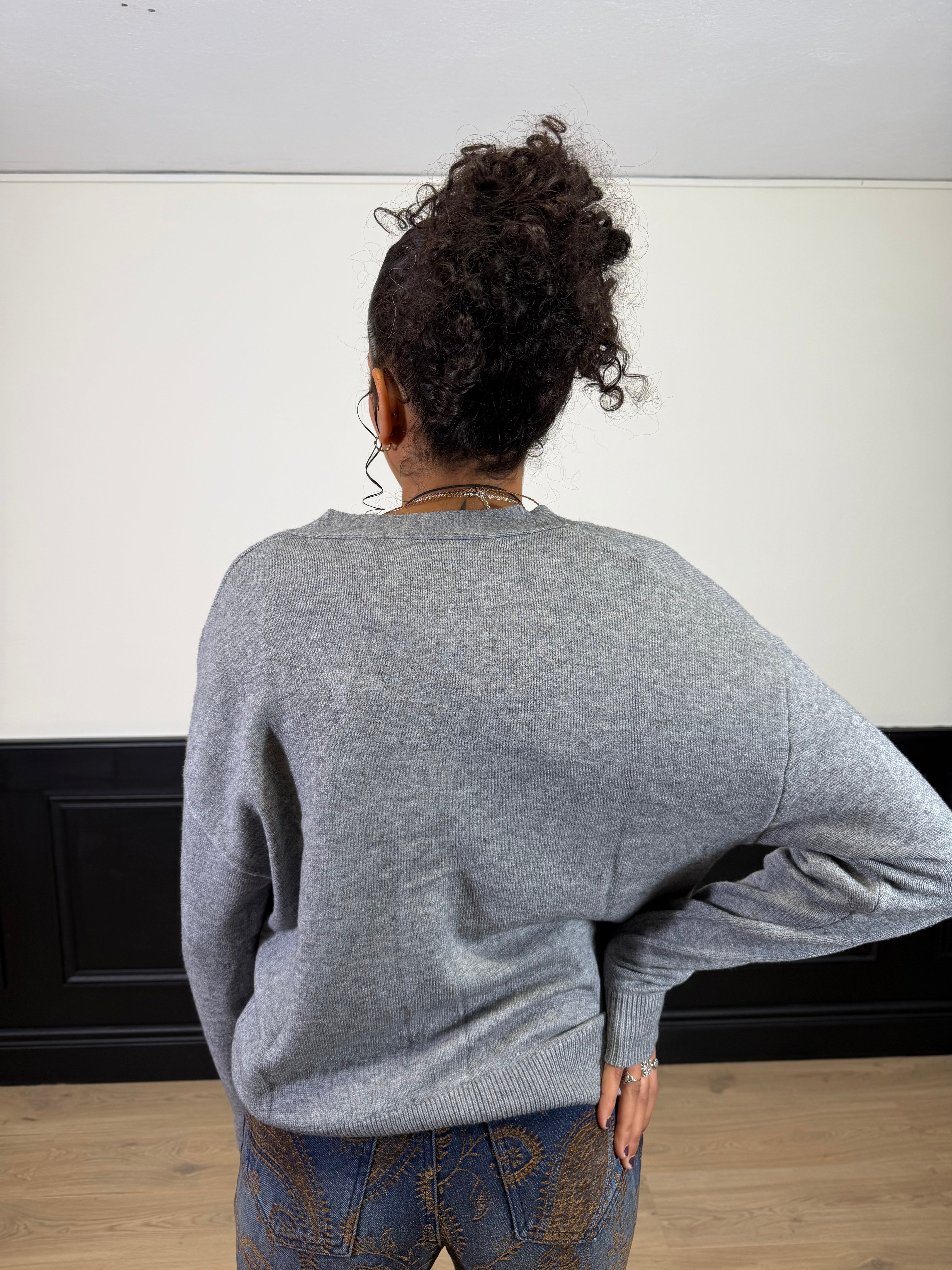 Cardigan a scatoletta