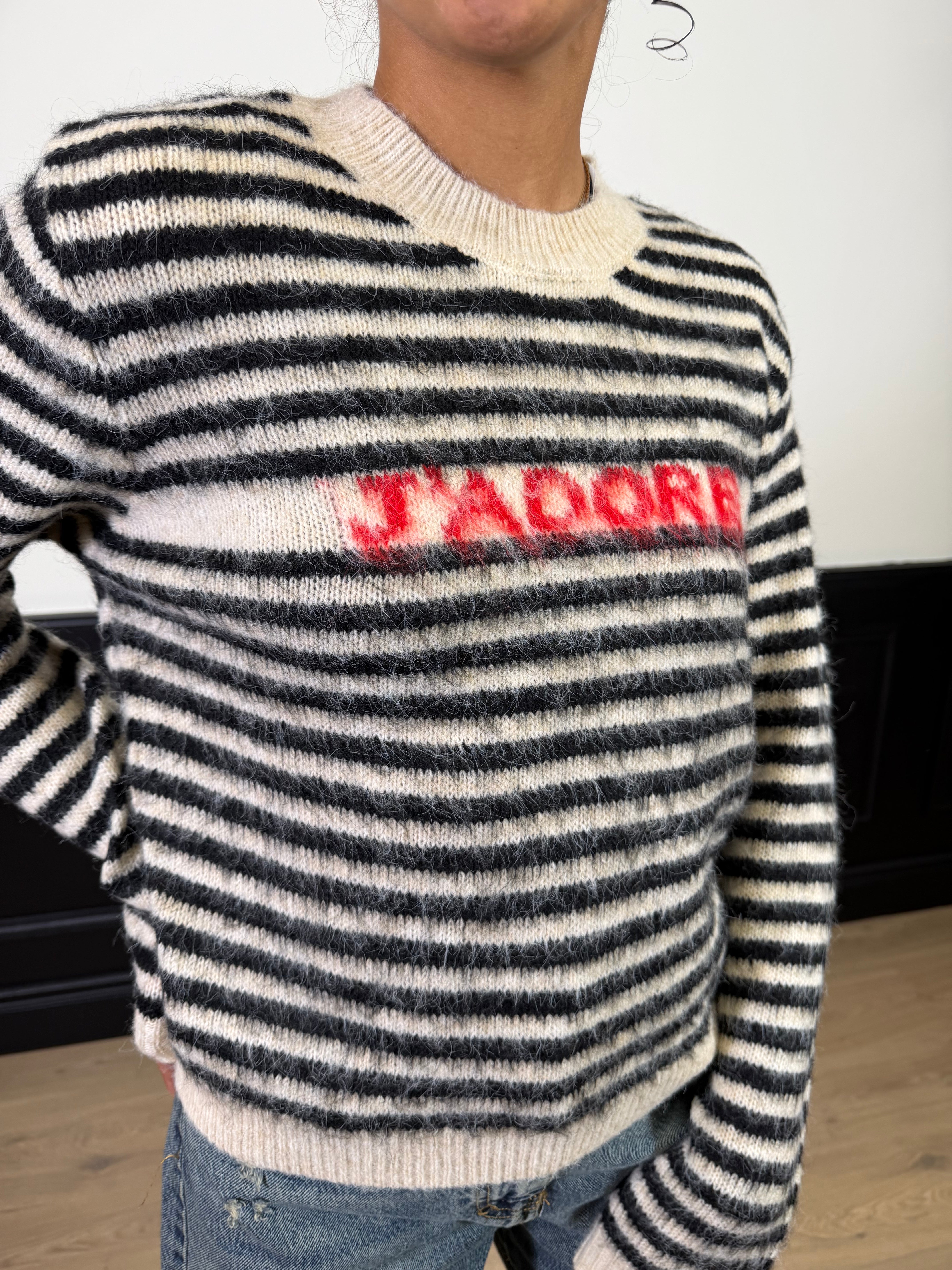 Pull a righe j'adore