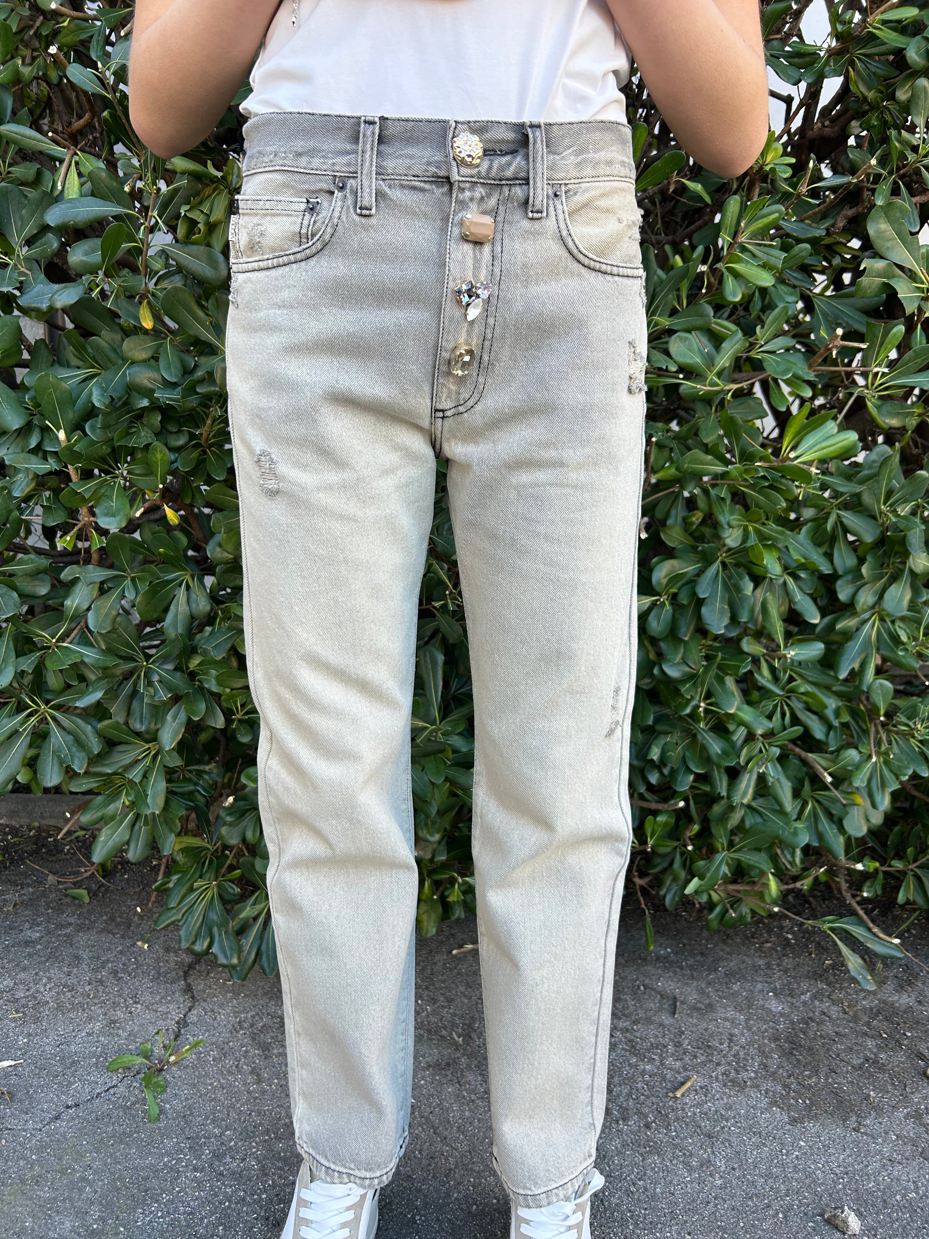 Jeans Zoe lavaggio grigio