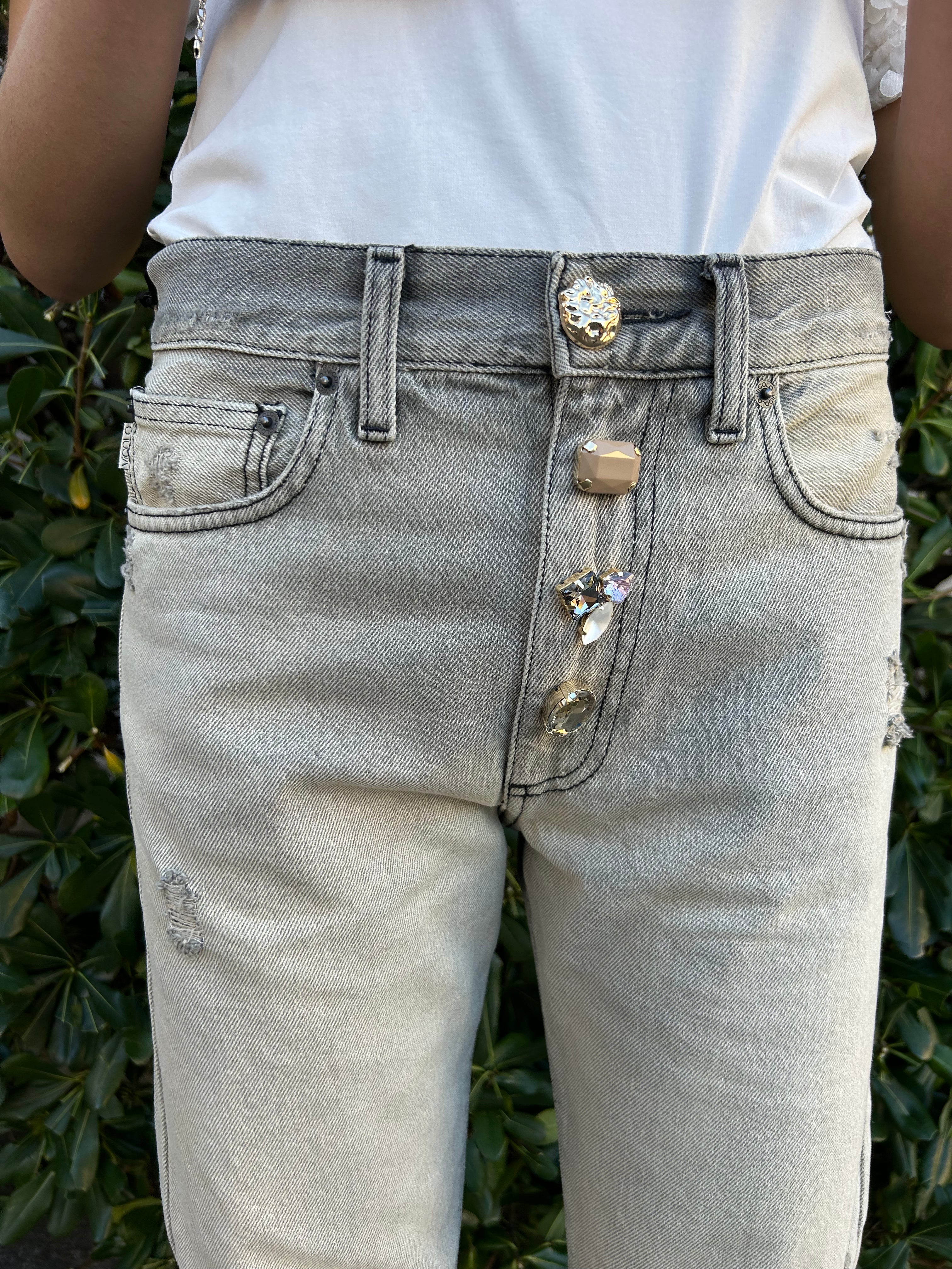 Jeans Zoe lavaggio grigio