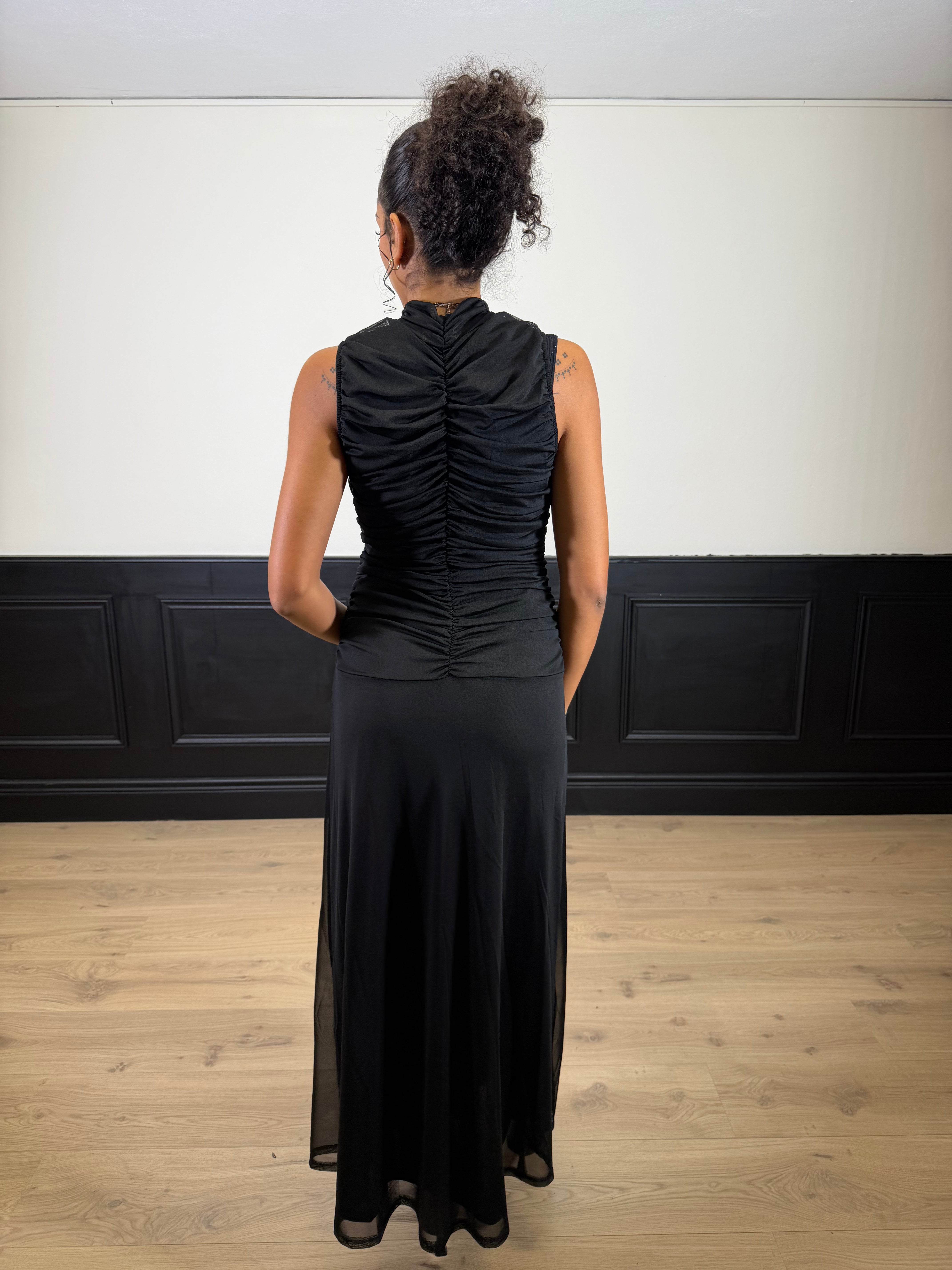 Abito in tulle nero