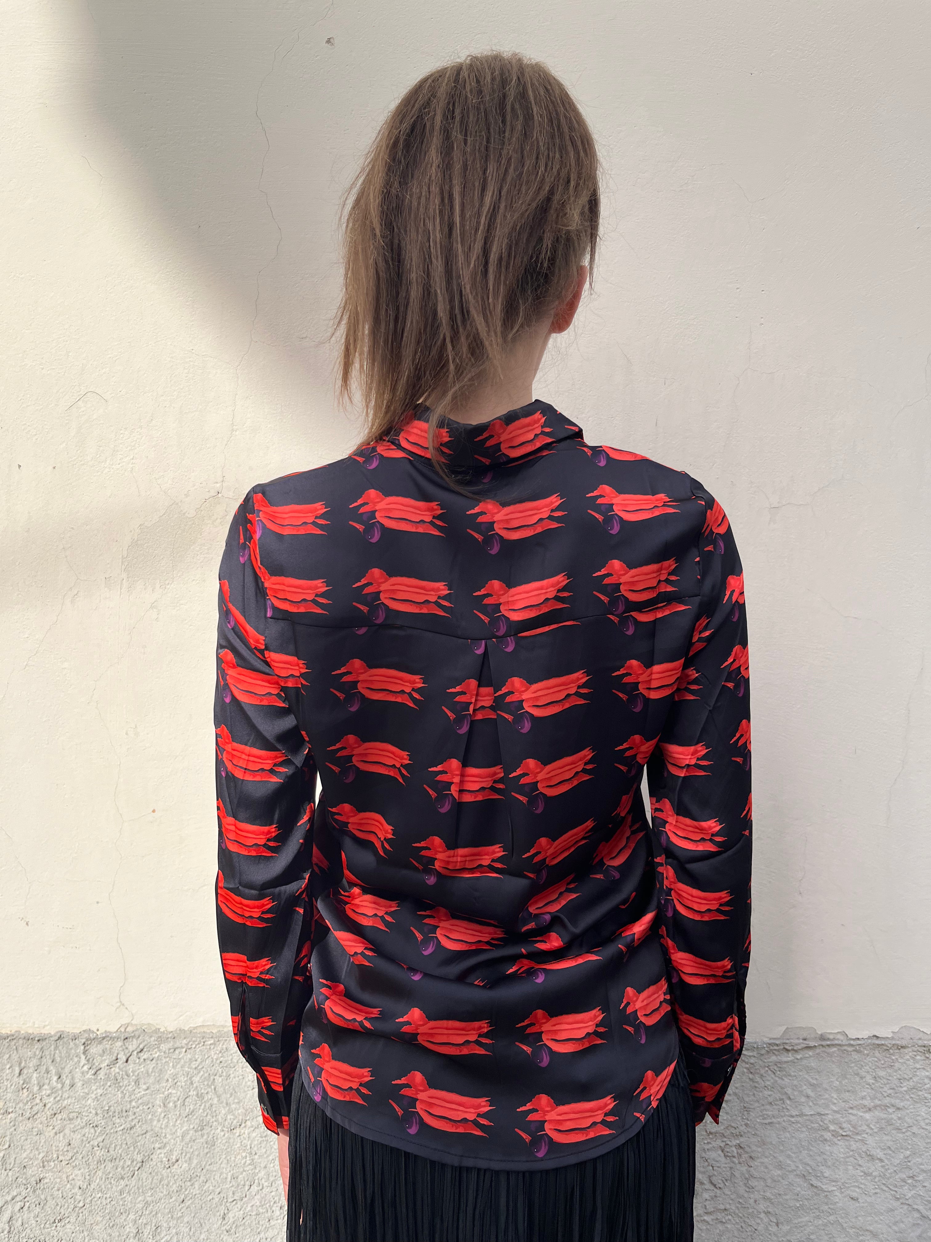 Camicia fantasia geometrica