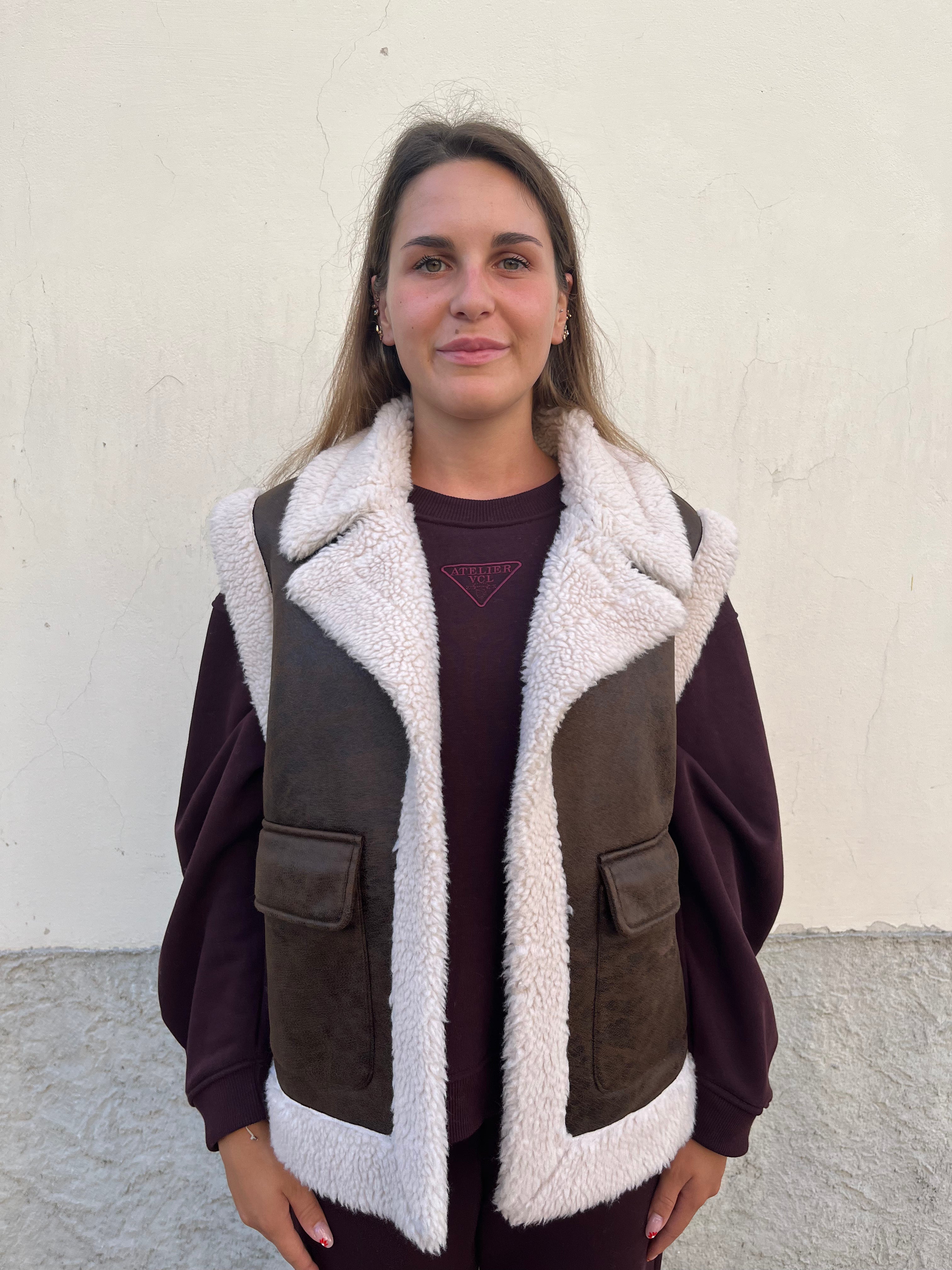 Gilet montone