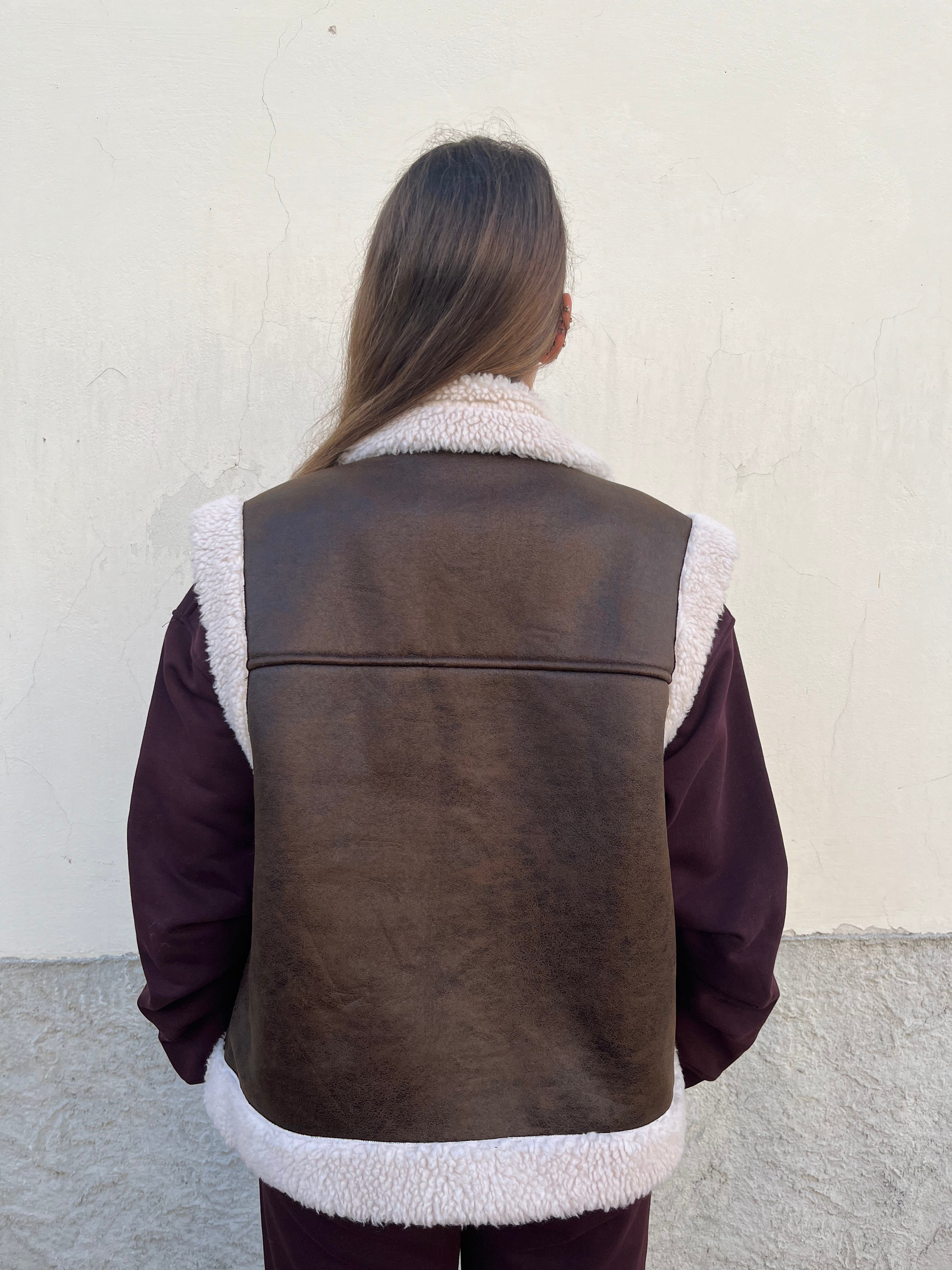 Gilet montone