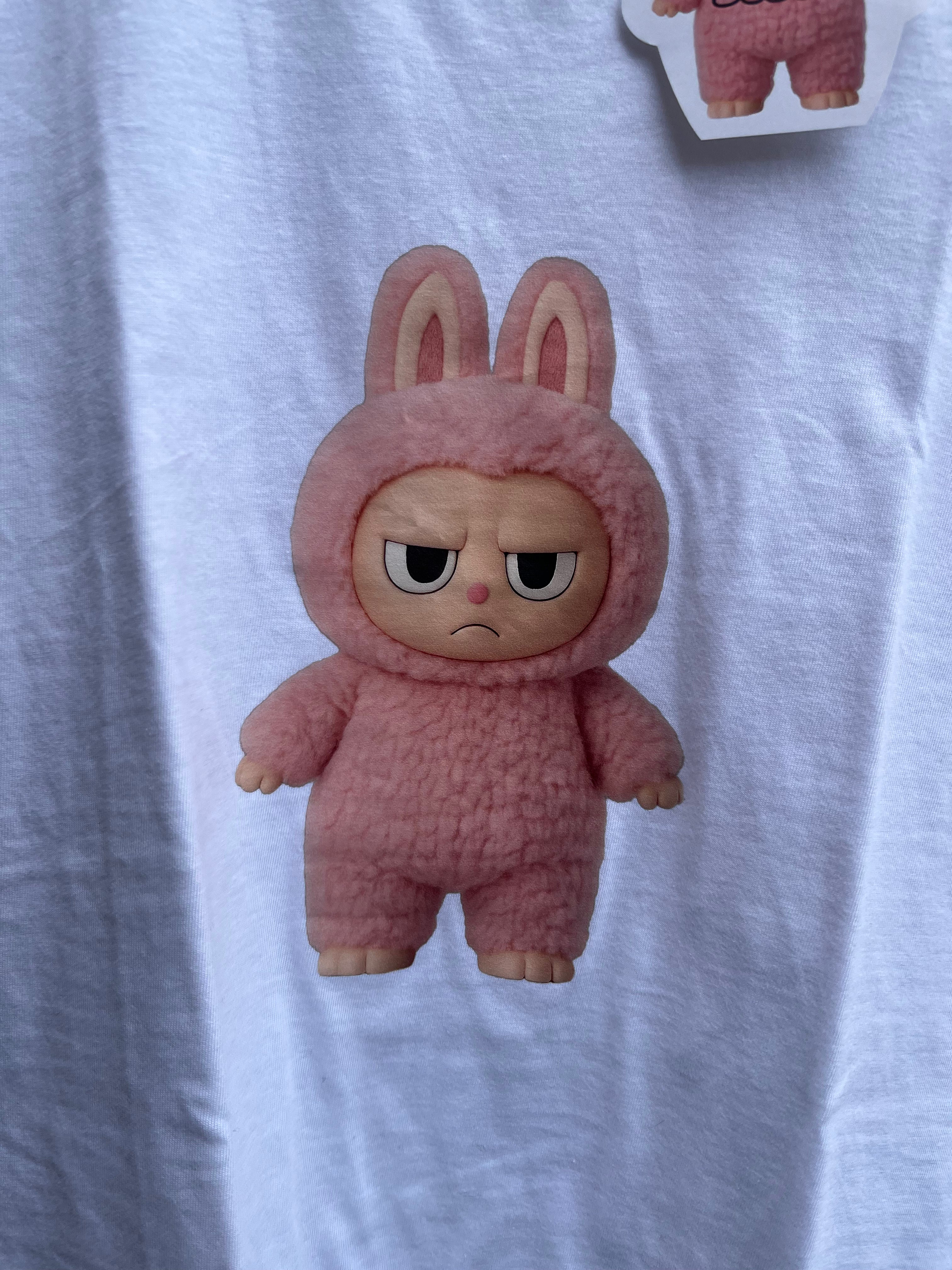 T-shirt labubu rosa