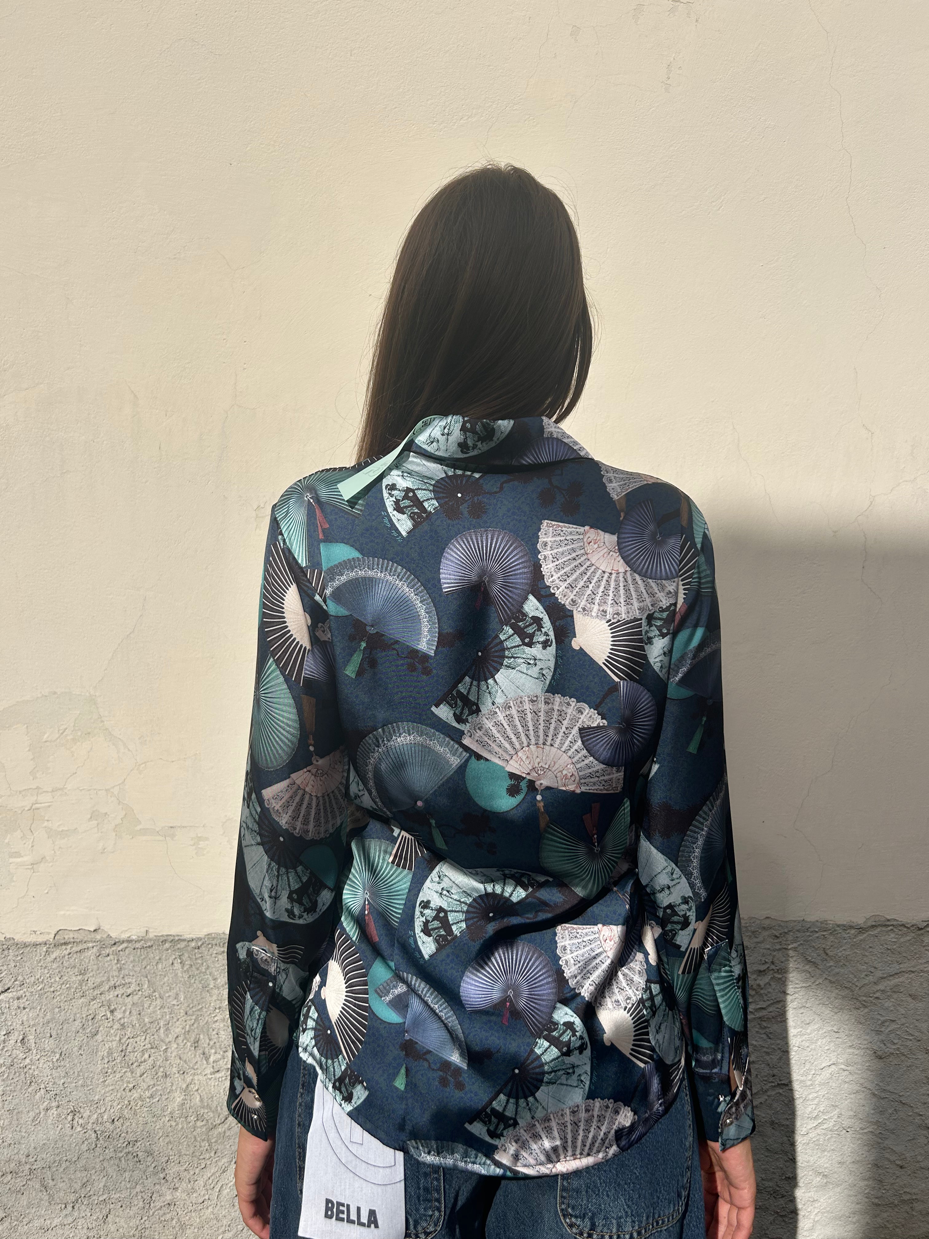 Camicia Kylie fantasia ventagli