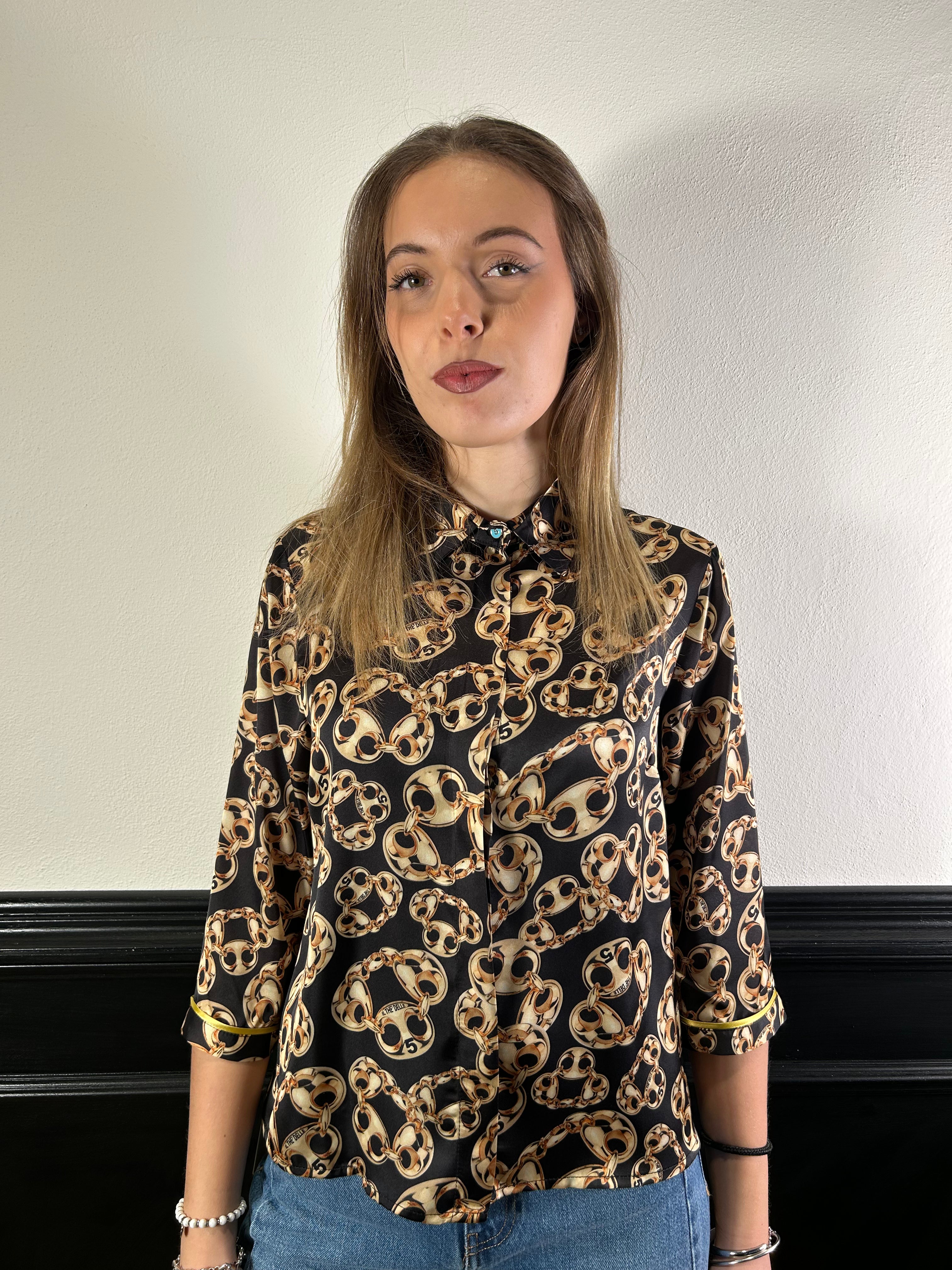 Camicia spoon fantasia catene