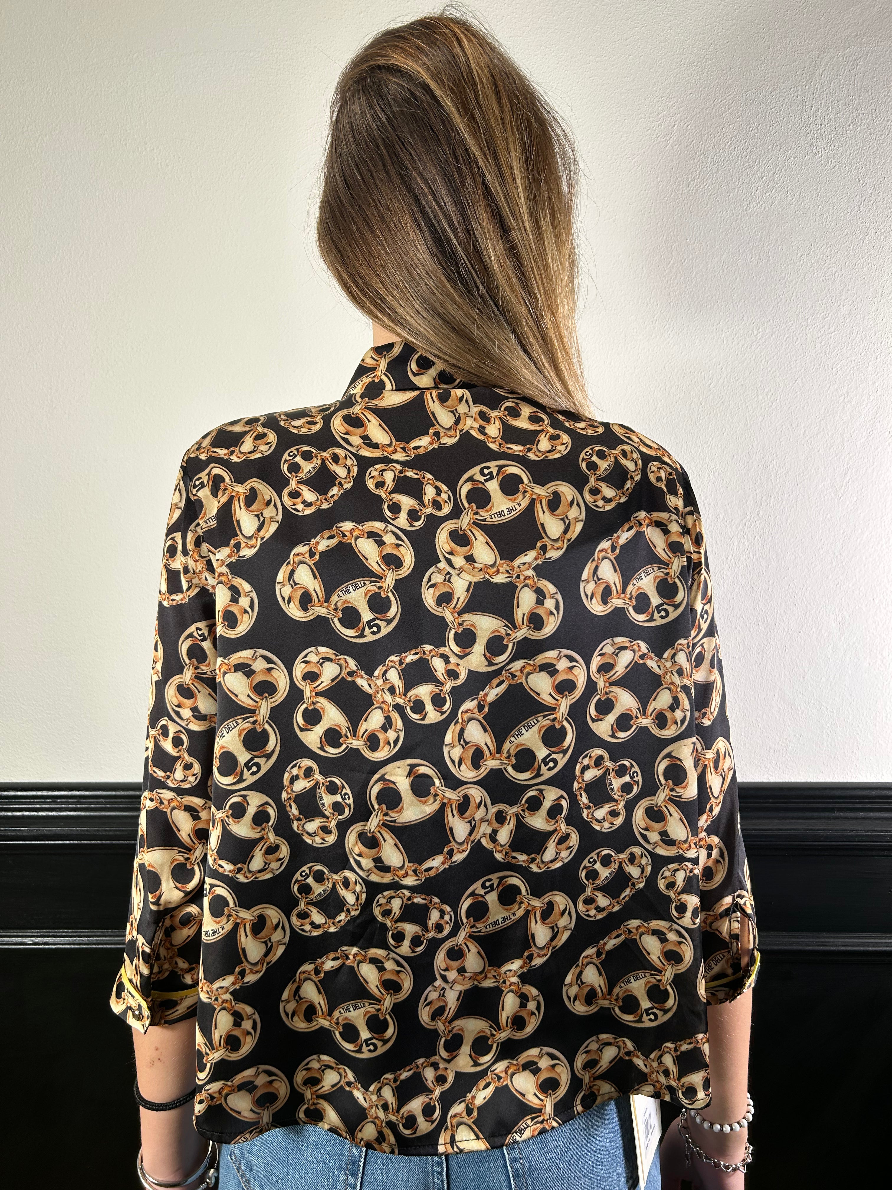 Camicia spoon fantasia catene