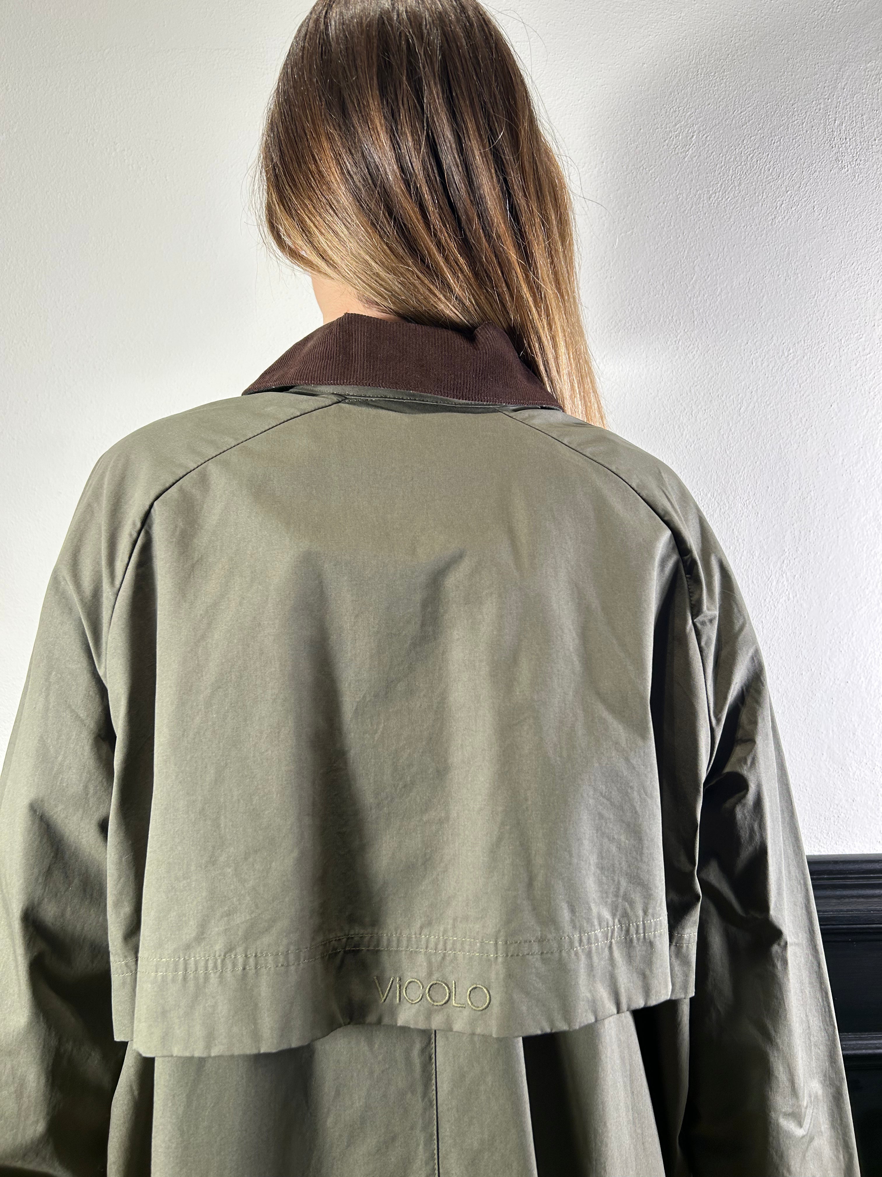 Trench lungo oversize