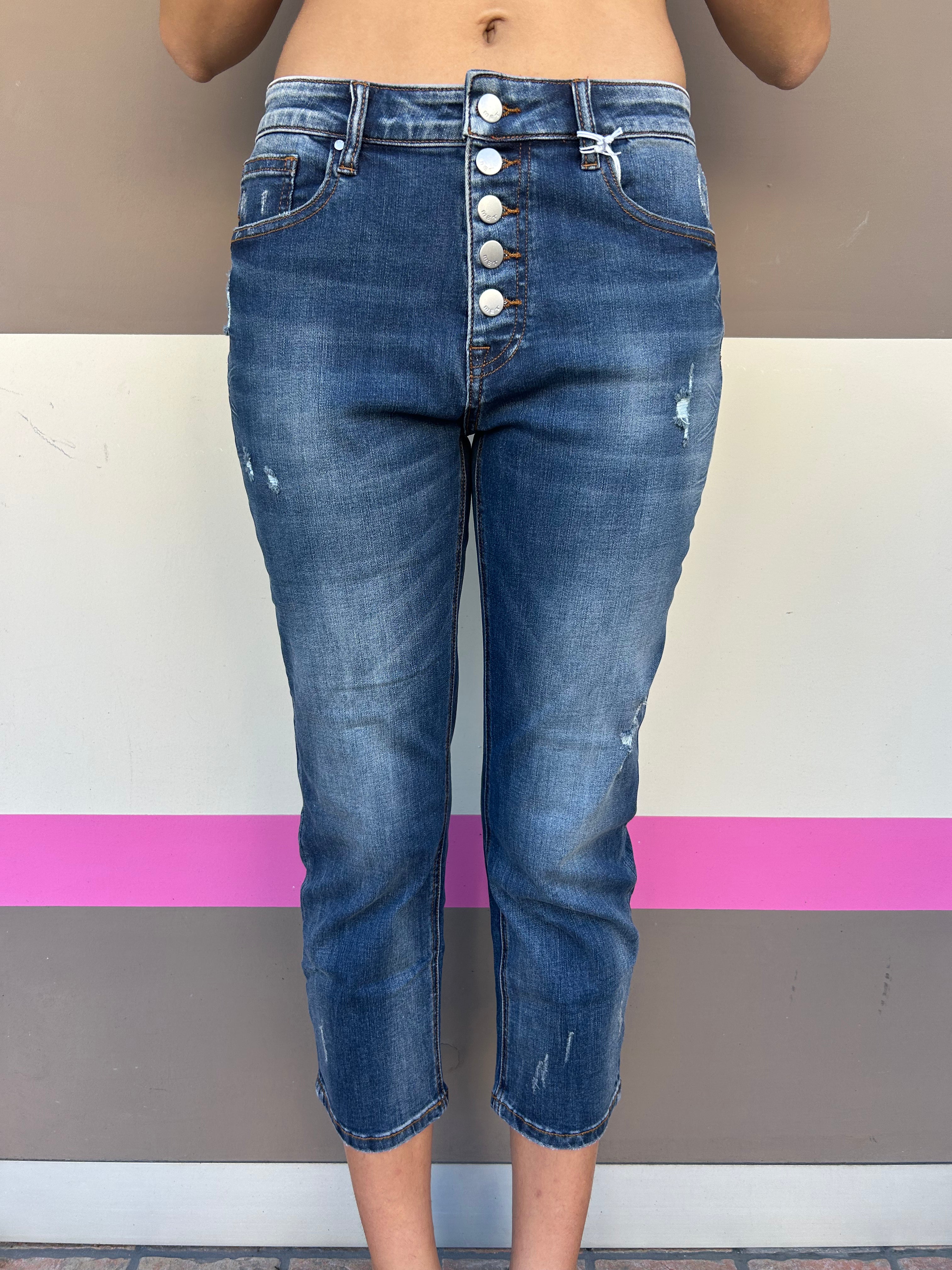 Jeans Renza straight crop