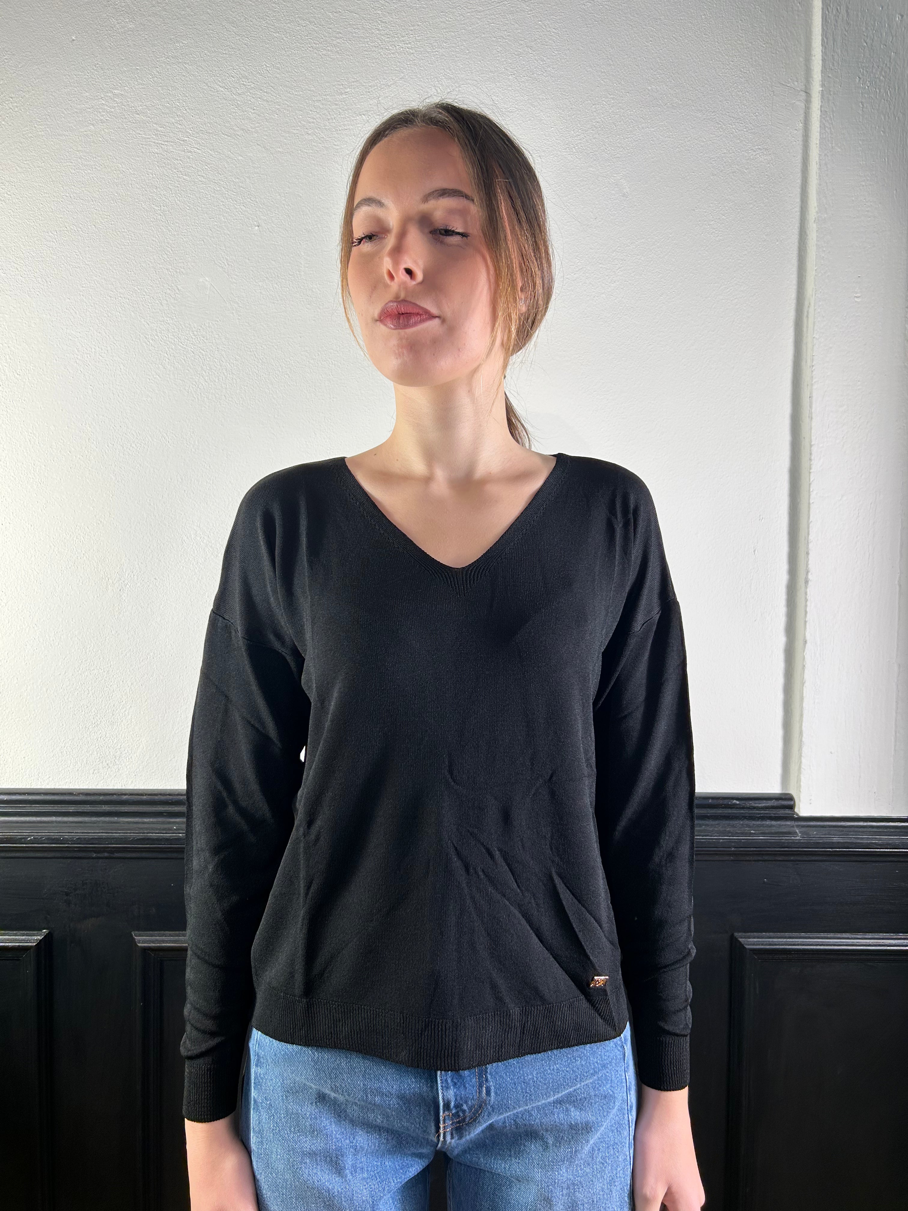 Maglia Clairon scollo a V