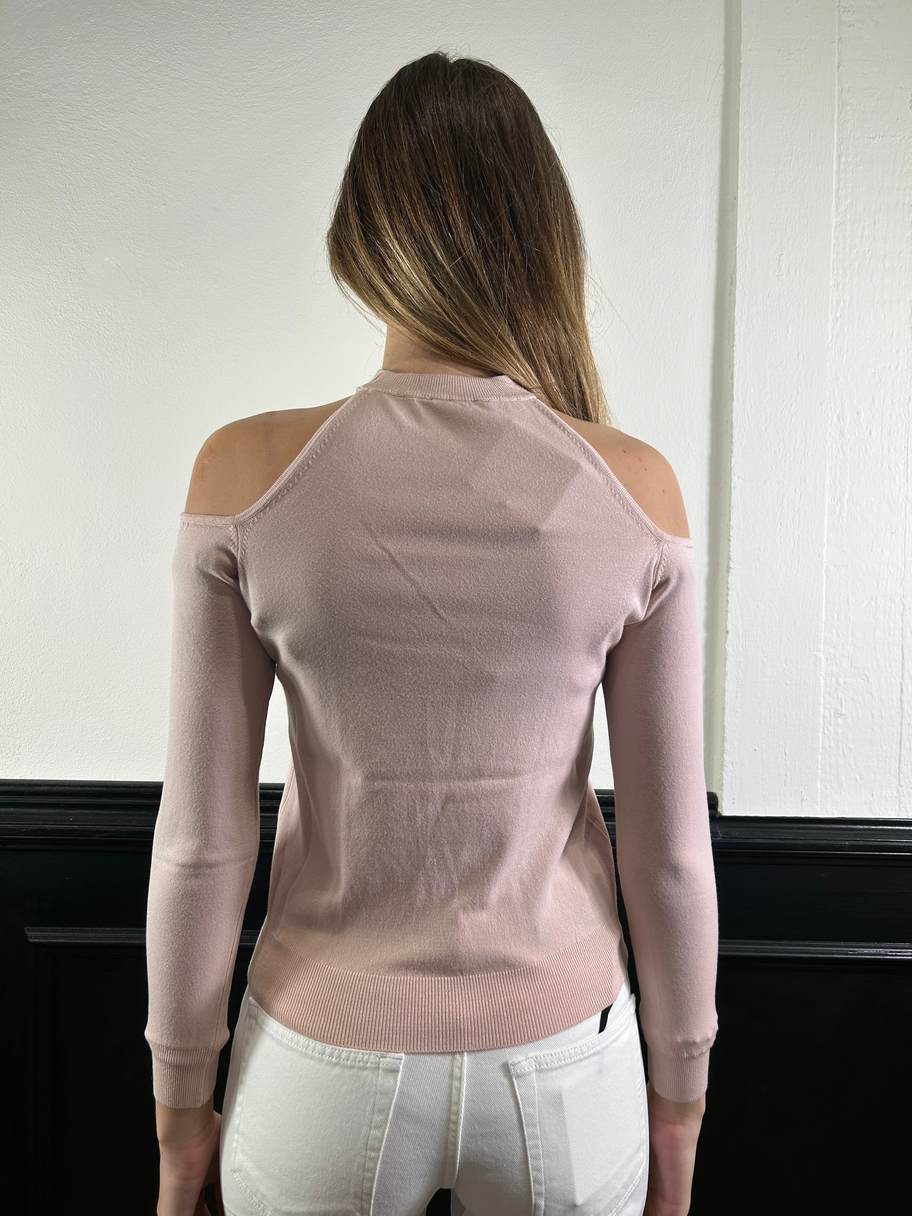 Maglia scollo a barca